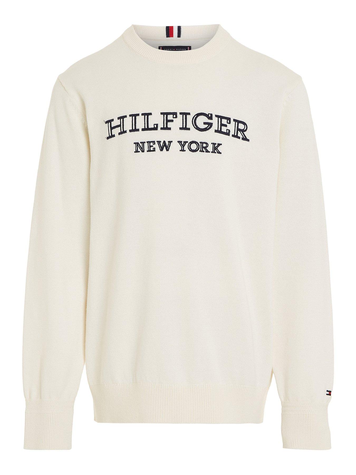 Tommy hilfiger store cream sweater