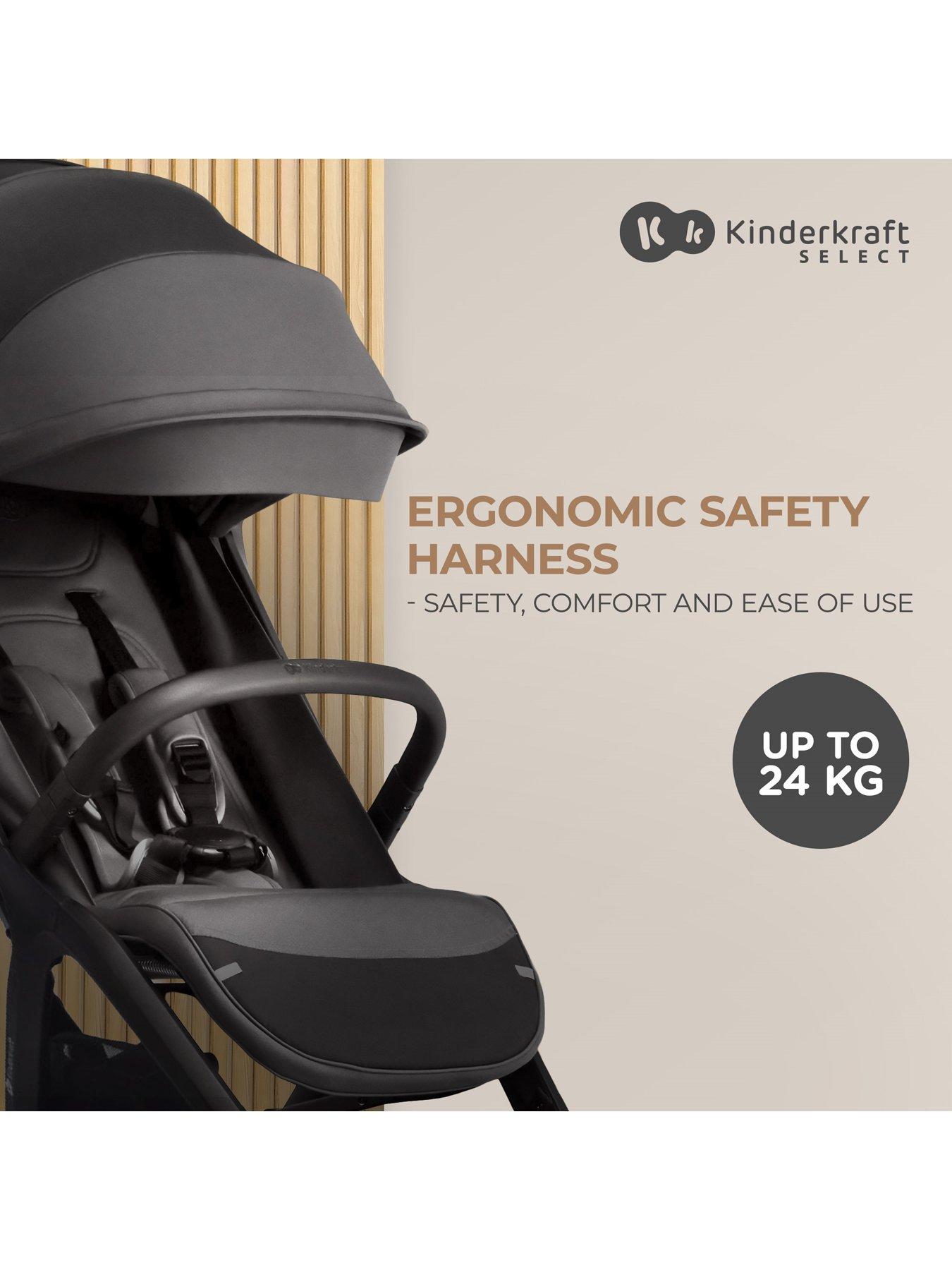 Image 5 of 8 of Kinderkraft NUBI 2 Pushchair - Cloudy Grey