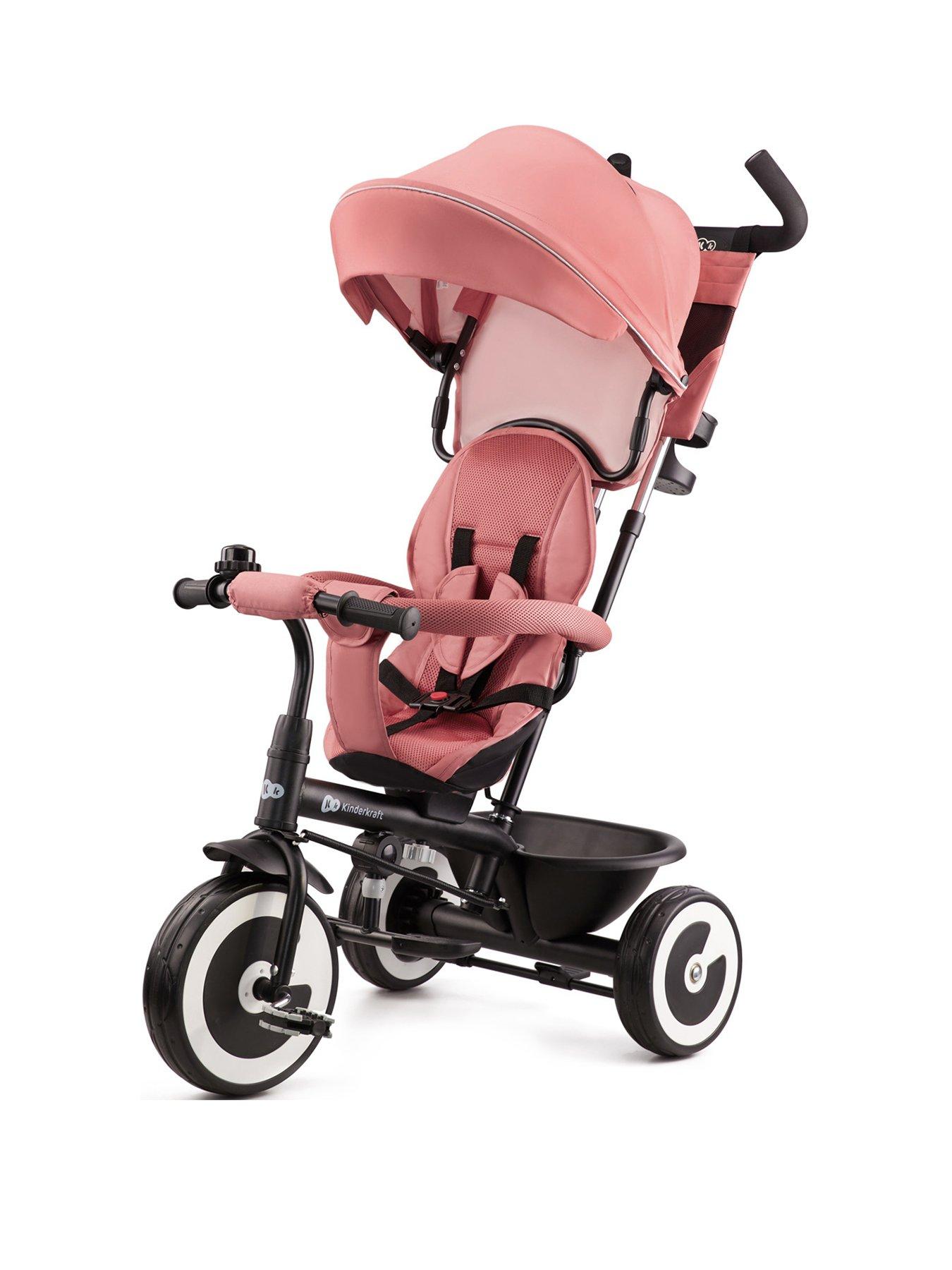 Tricycle kinderkraft aston sales grey