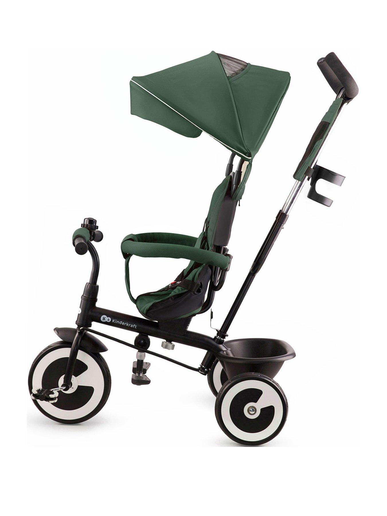 Image 2 of 8 of Kinderkraft ASTON Tricycle - Mystic Green
