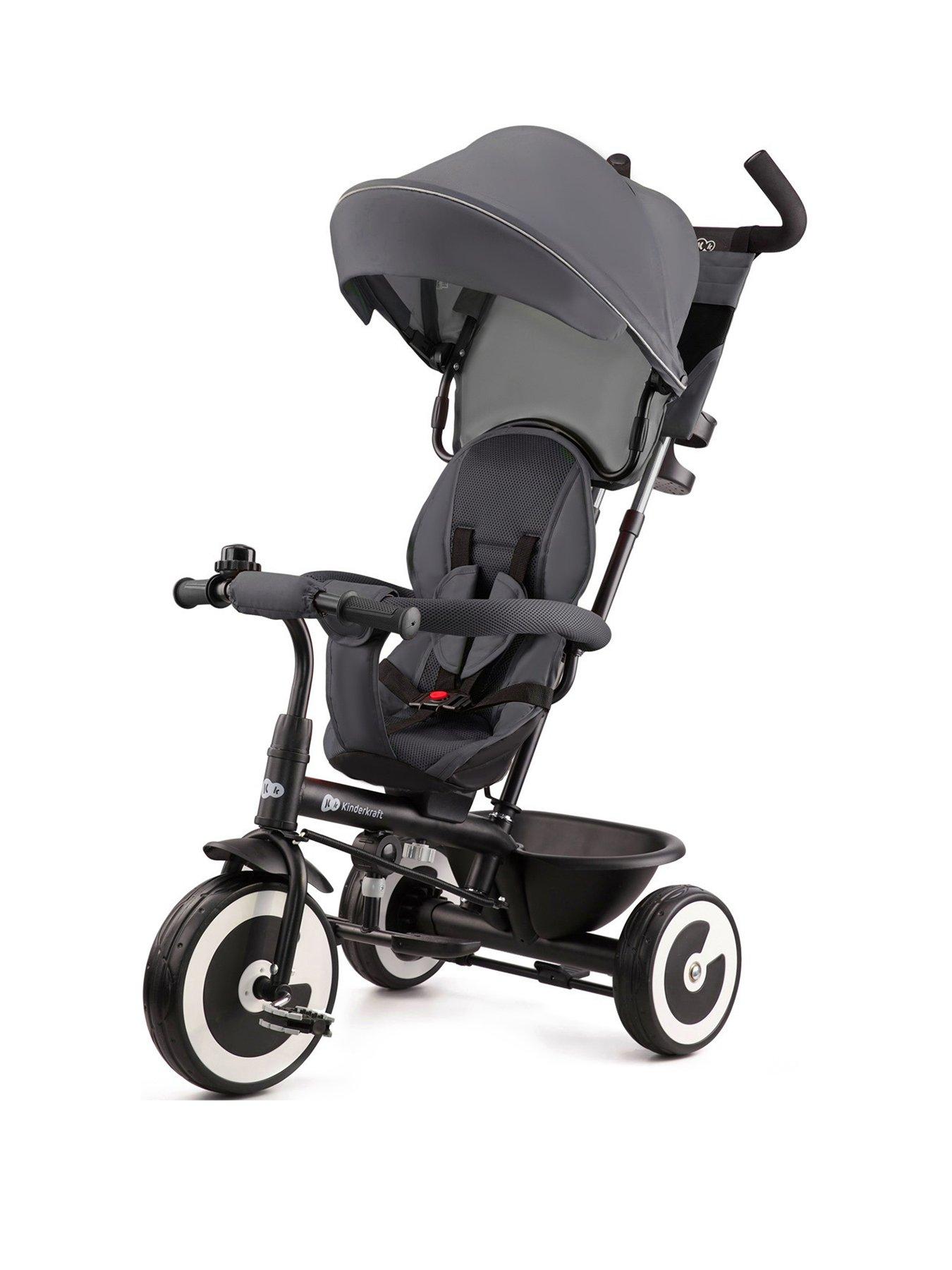 Image 1 of 8 of Kinderkraft ASTON Tricycle - Malachine Grey
