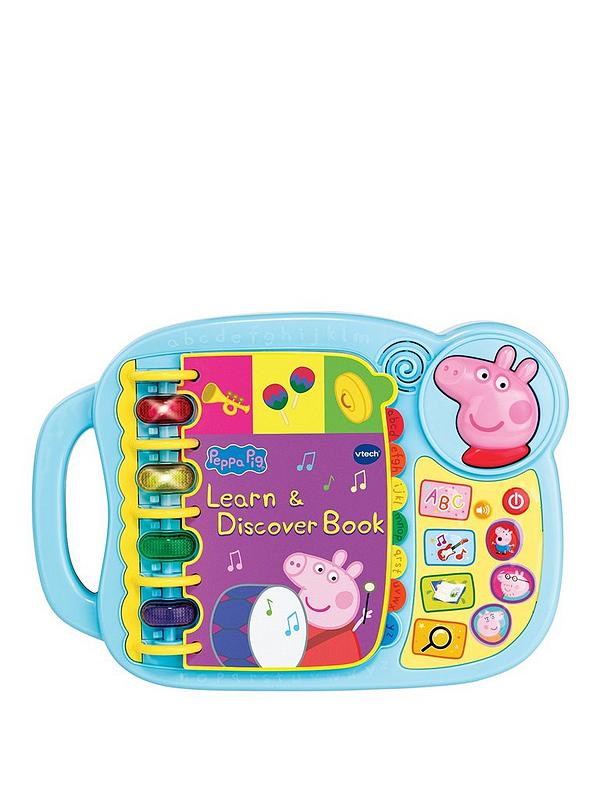 Image 1 of 3 of VTech Peppa Pig: Learn & Discover Book