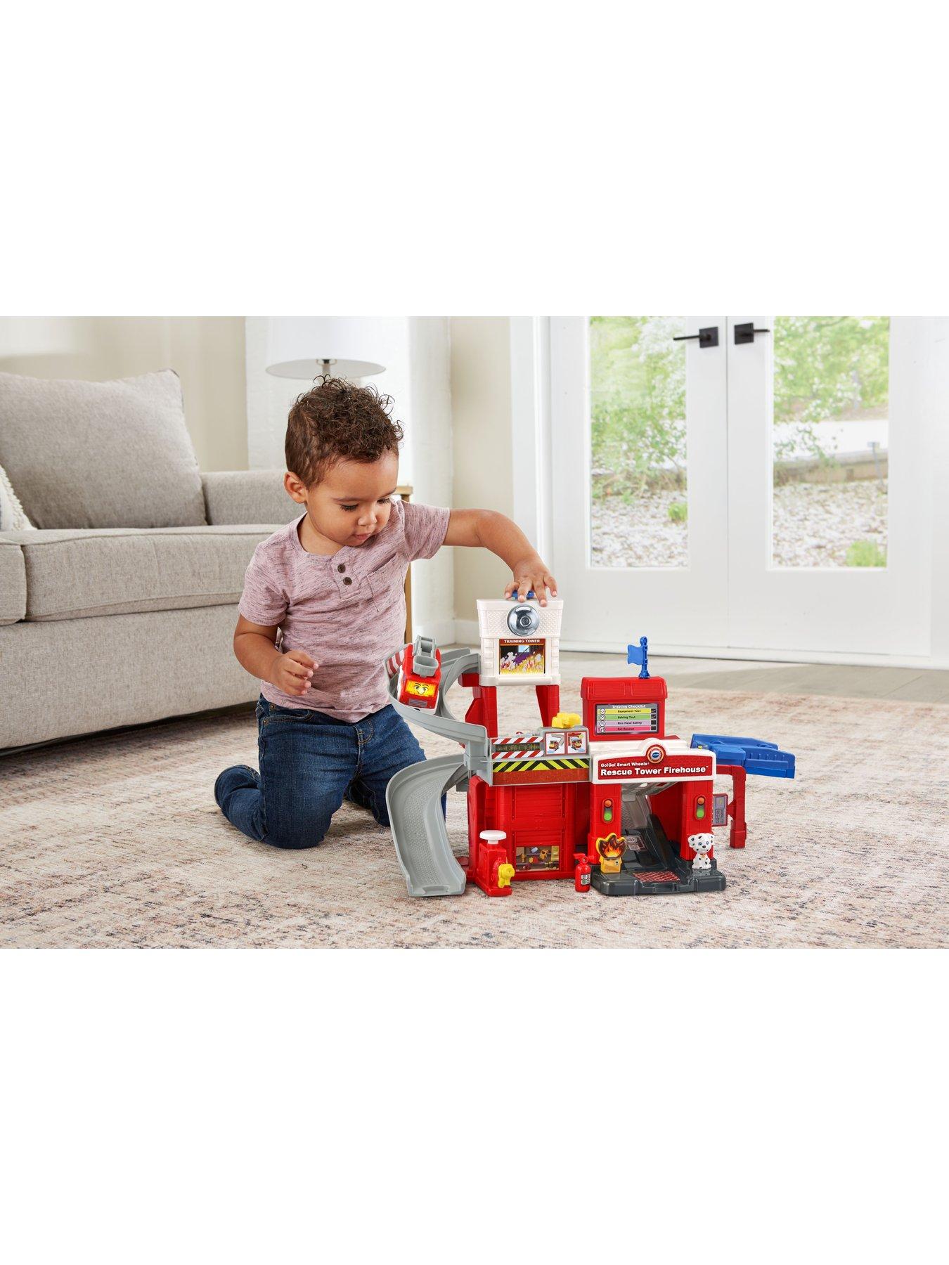 toot toot drivers fire station  Vtech Toddler Interactive and Educational  Toy for Children with Music and Light For Kids Boys and Girls 503903 Toot  Drivers Refresh Fire Station, Multicolour