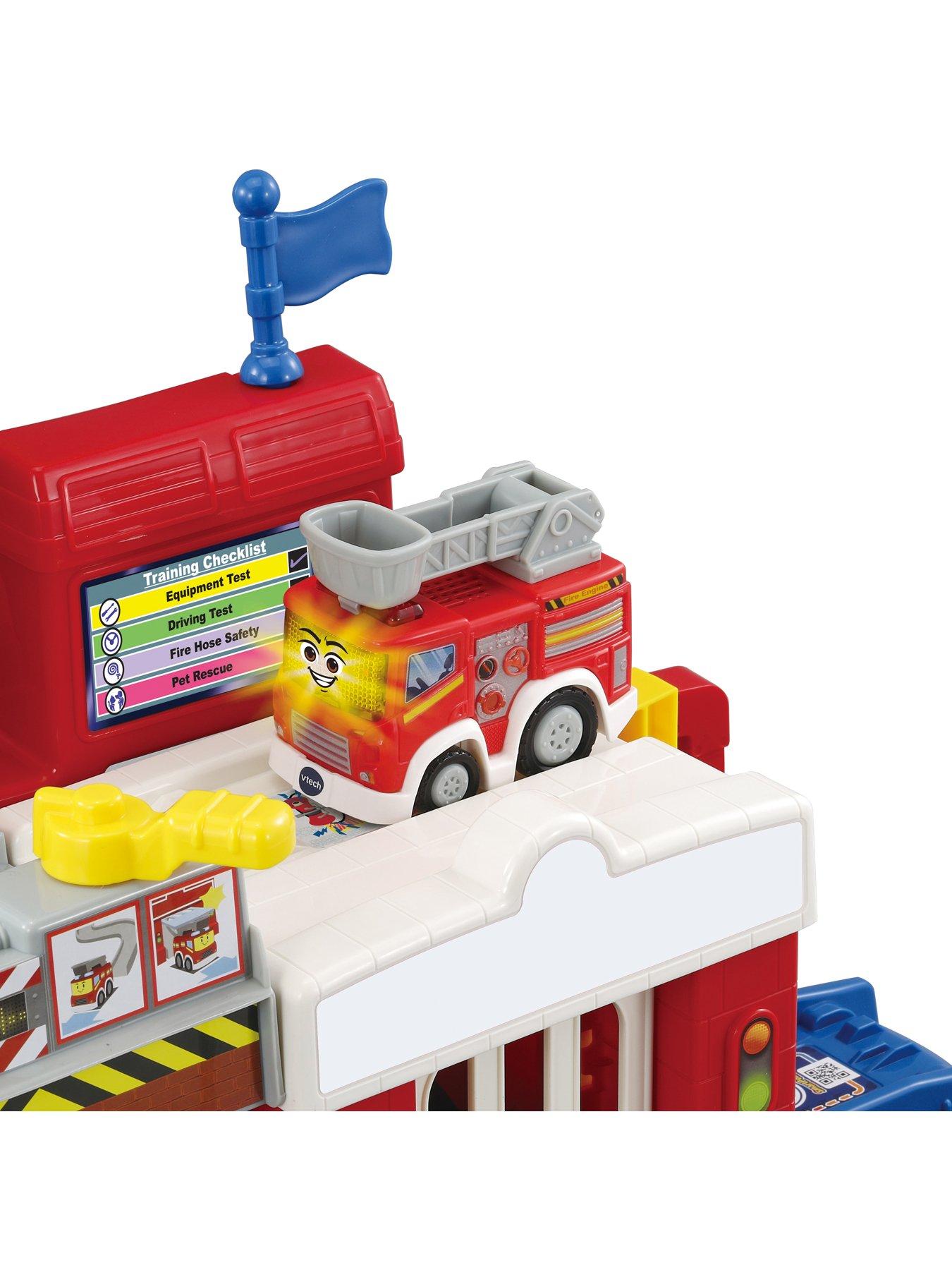 Vtech fire truck store track