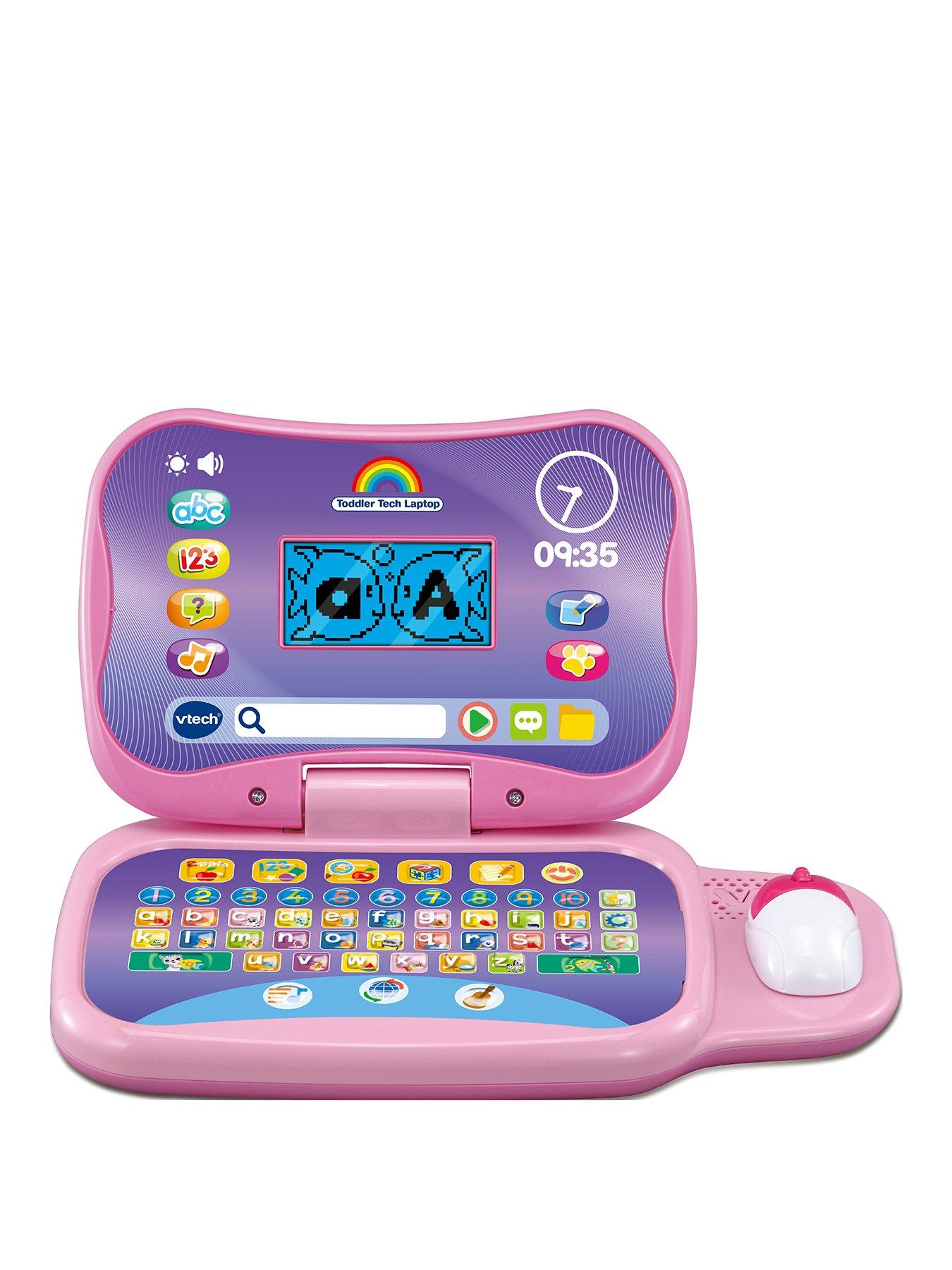VTech Toddler Tech Laptop pink | very.co.uk