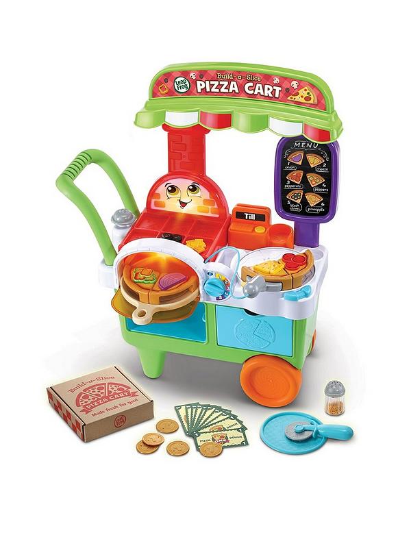 Image 1 of 7 of LeapFrog Build-a-Slice Pizza Cart