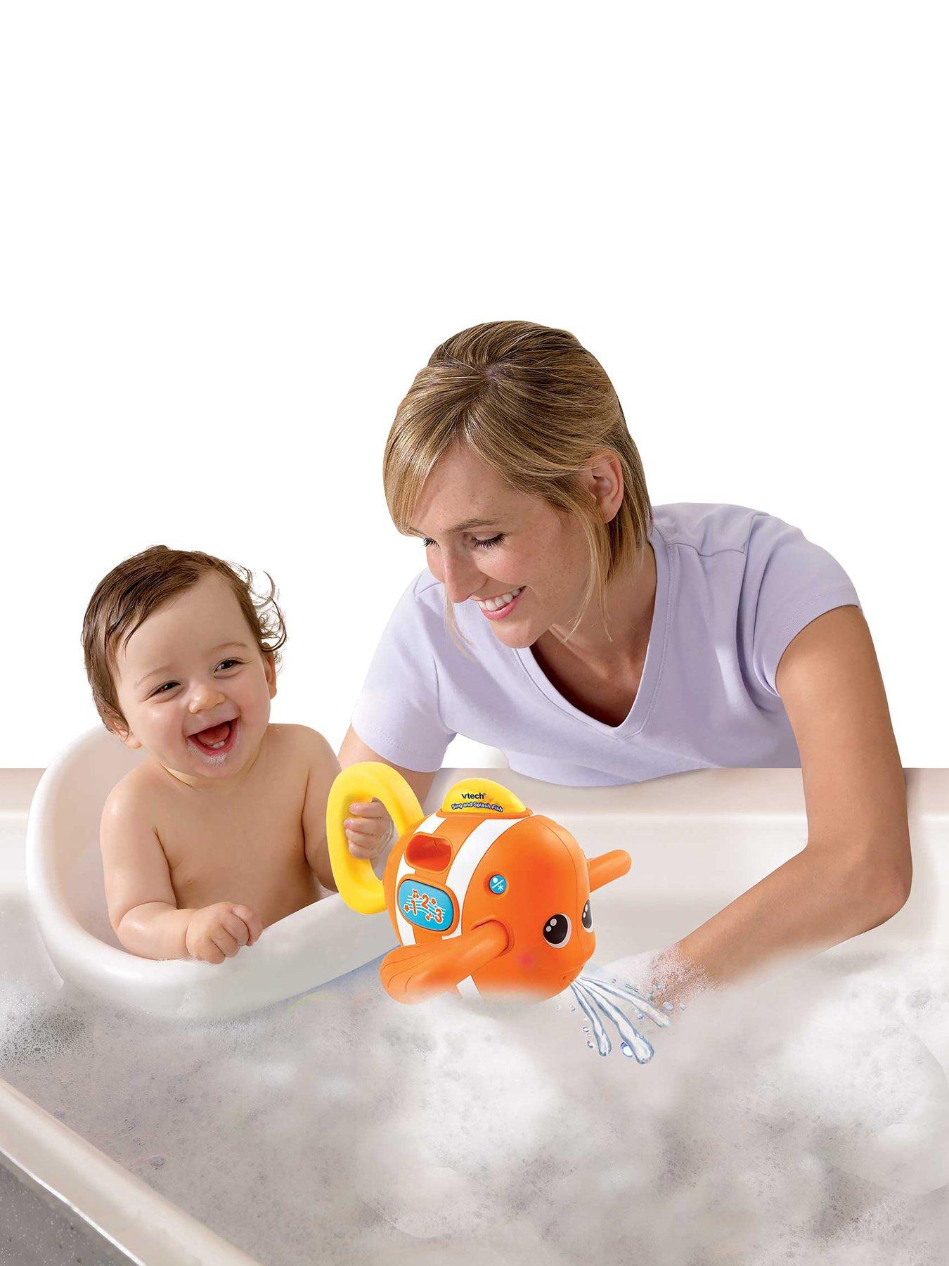 Vtech sing and splash deals fish bath toy