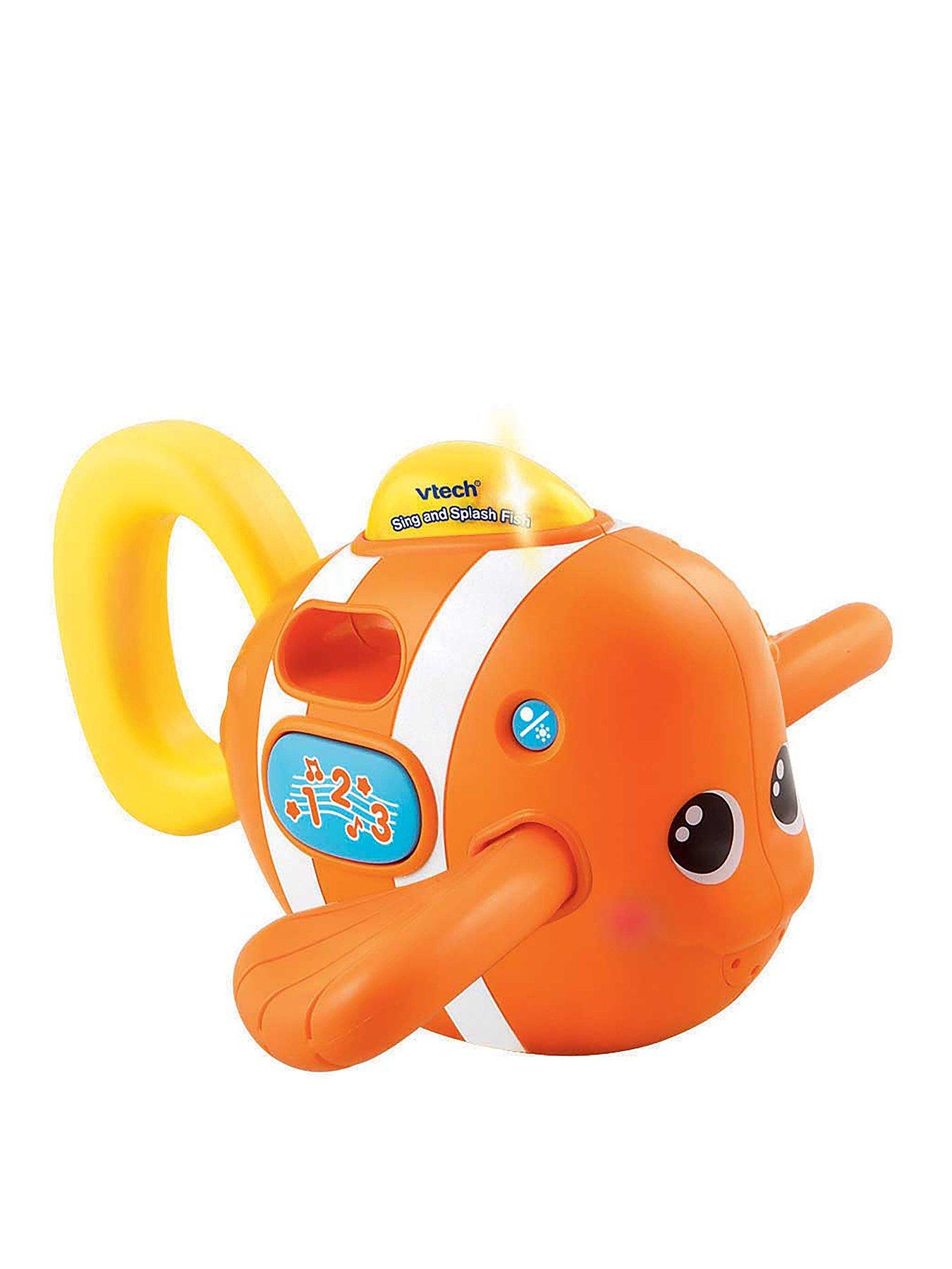 Vtech sing and splash deals fish bath toy