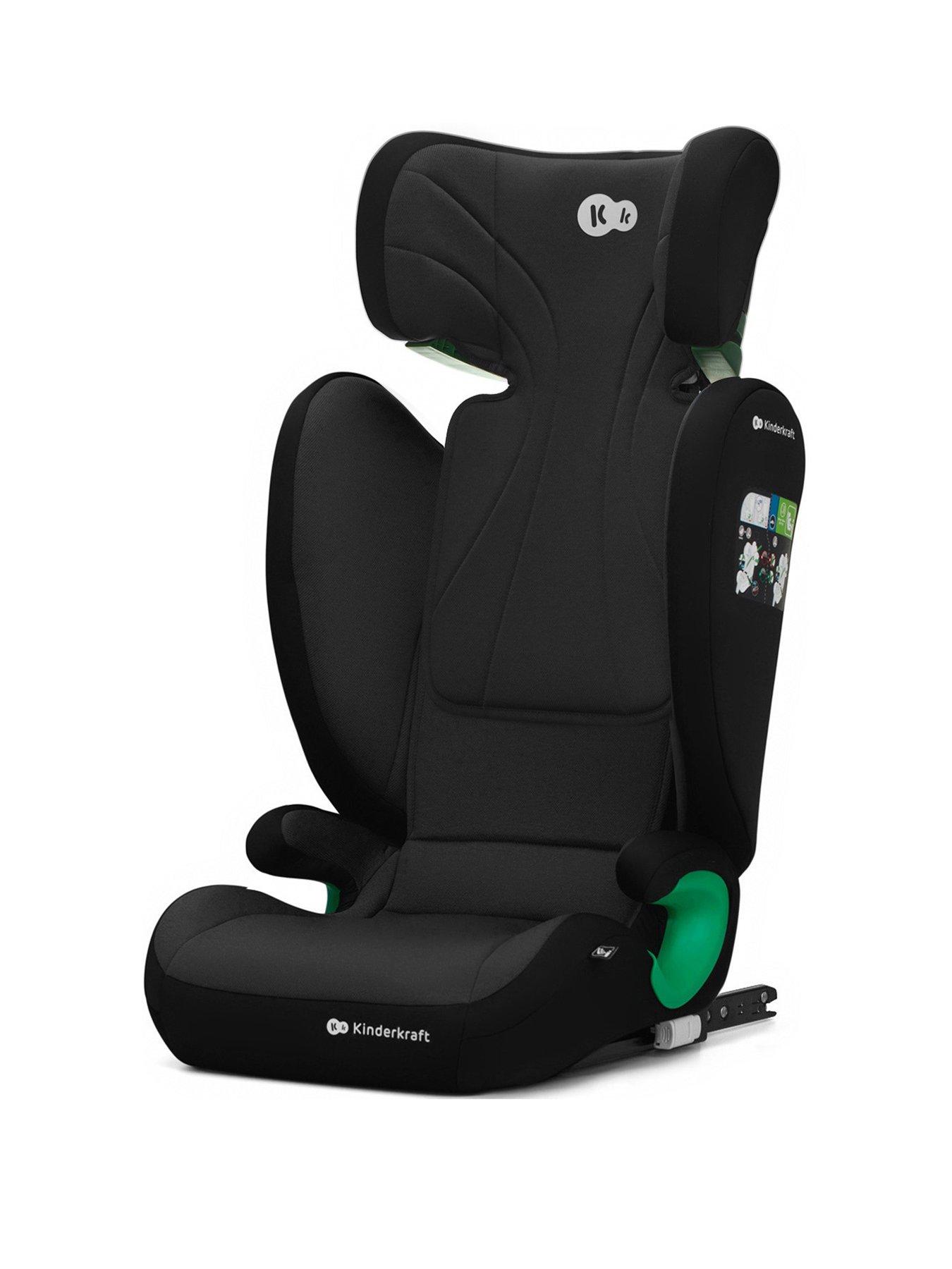 Image 3 of 8 of Kinderkraft JUNIOR FIX 2 i-Size Car Seat 100-150 cm - Graphite Black (Group 3 -&nbsp;3.5-12 years) - R129