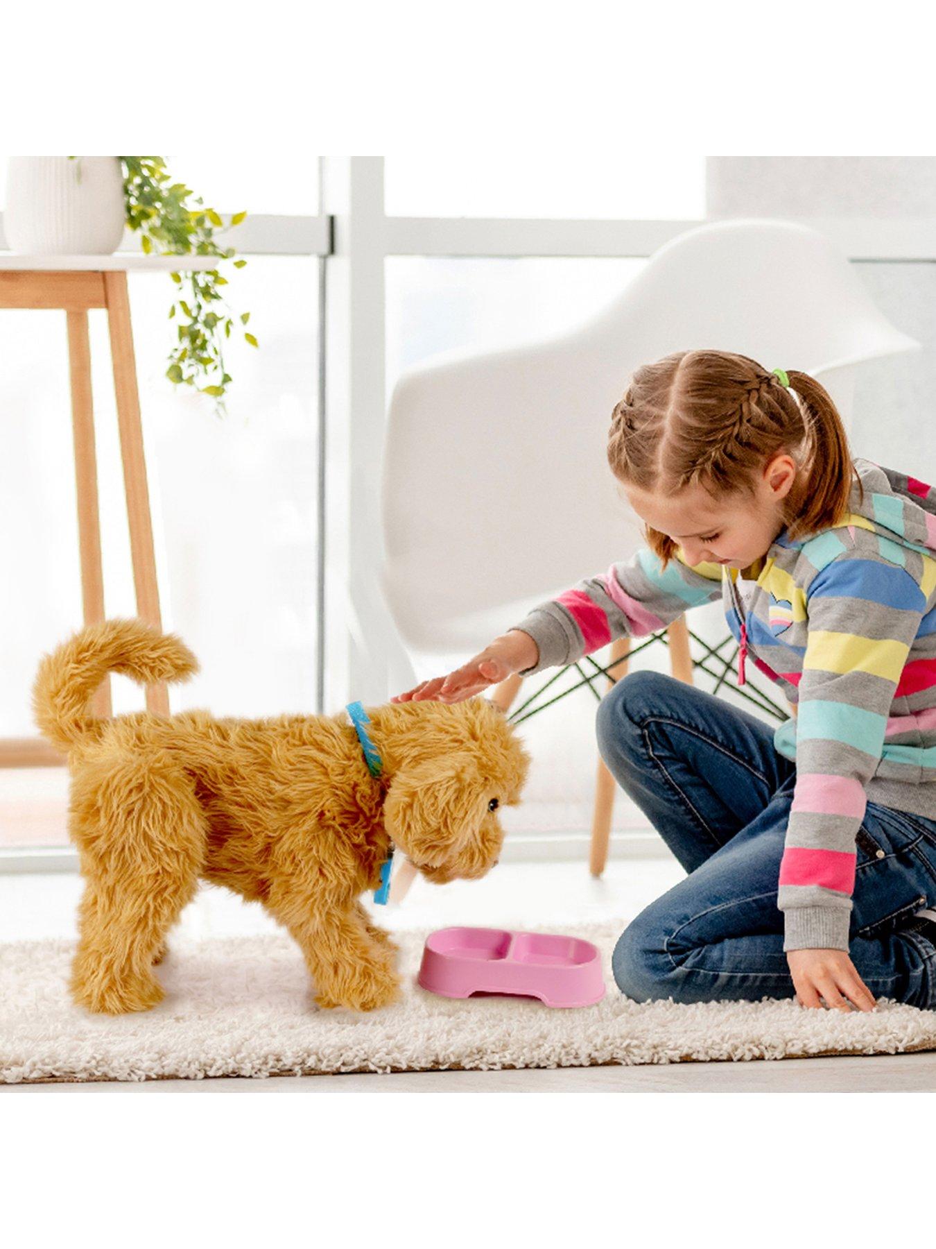 Sky Rocket My Fuzzy Friend Moji Interactive Labradoodle - Plush Interactive  Dog Toy for Boys and Girls, Loveable and Lifelike Companion Pet