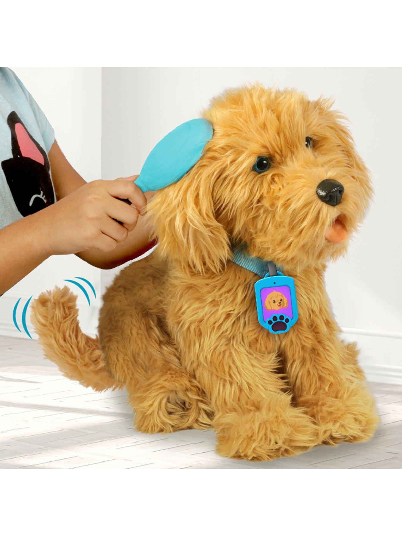 SkyRocket Moji the Lovable Labradoodle Dog Interactive Toy New In