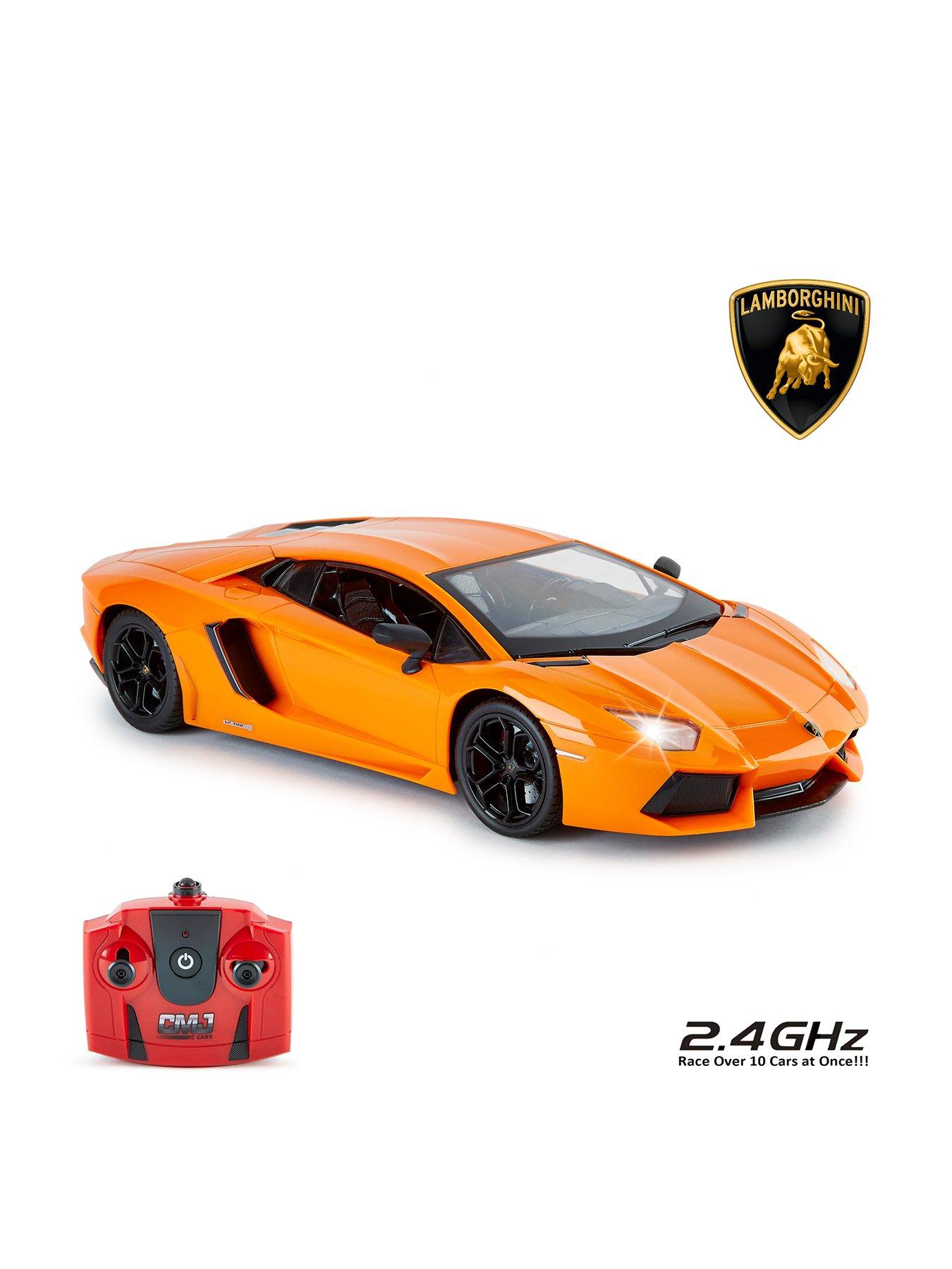 1:14 Scale Lamborghini Aventador LP 700-4 (Orange) Remote Control Car