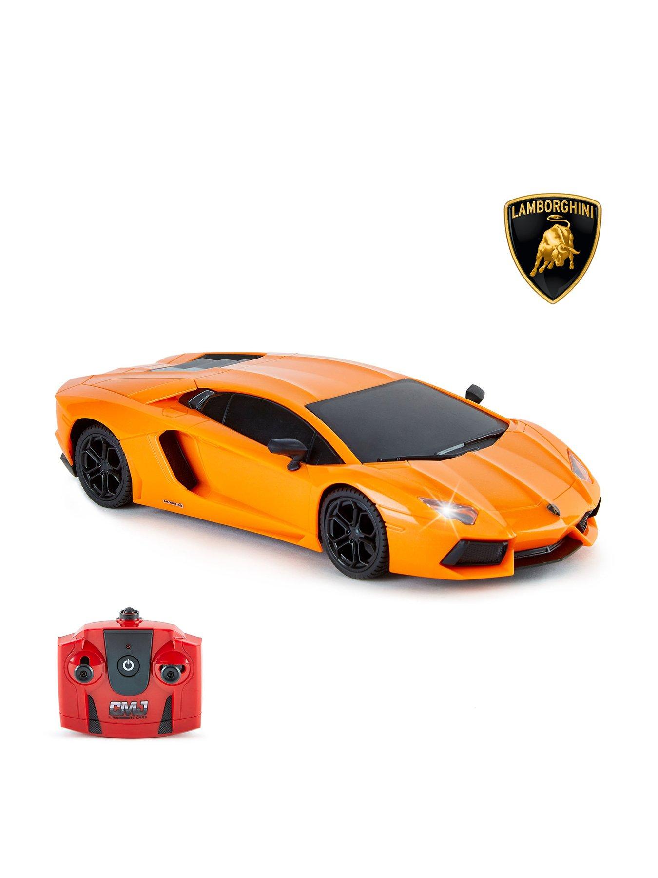 1 24 Scale Lamborghini Aventador LP 700 4 Orange 2.4Ghz Remote Control Car Very