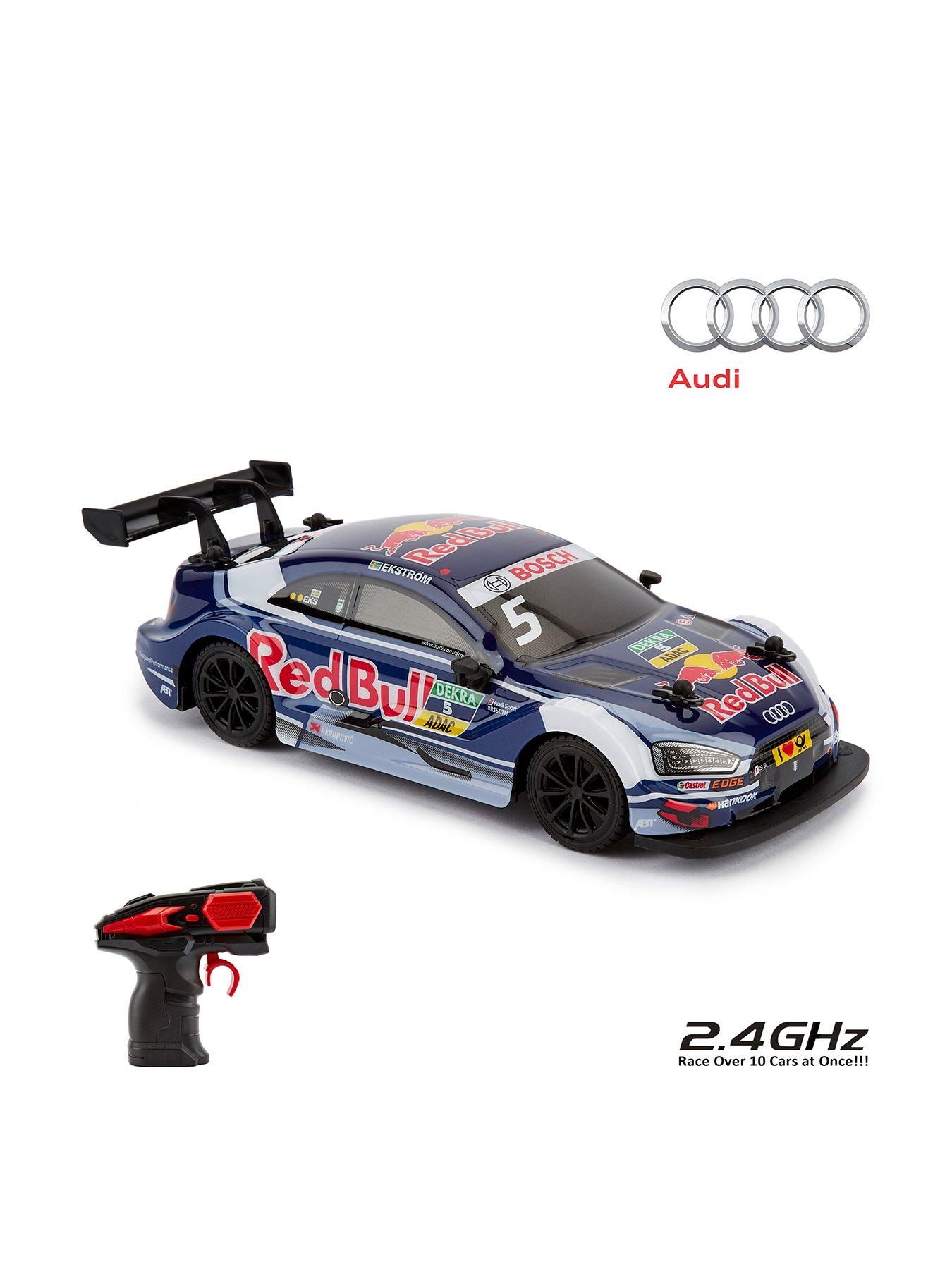 1 24 Scale Audi DTM Blue Red Bull Remote Control Car Very