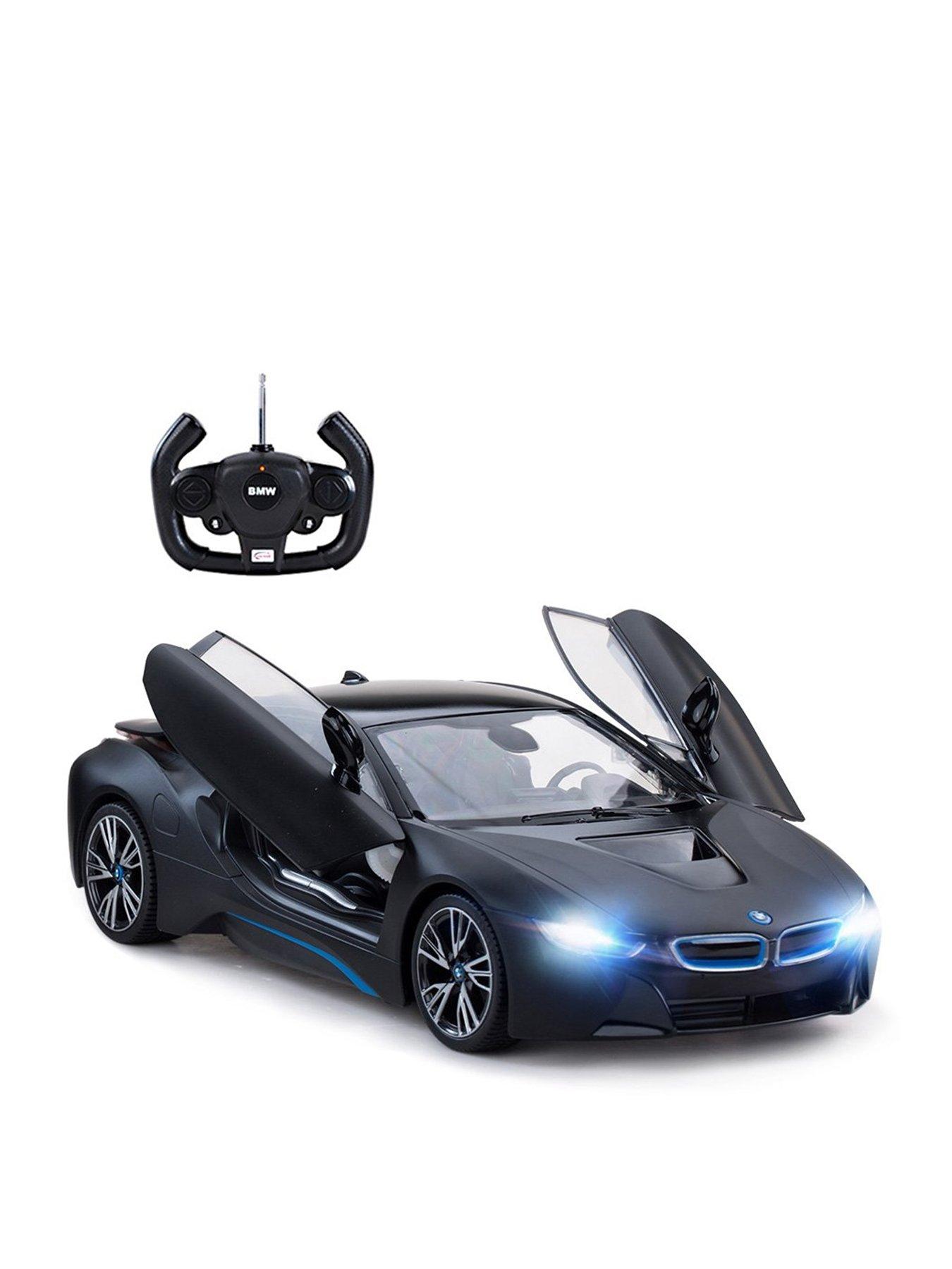 undefined 1:14 Scale Rastar BMW i8 - Black Remote Control Car