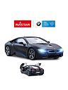 Image thumbnail 2 of 6 of undefined 1:14 Scale Rastar BMW i8 - Black Remote Control Car