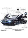 Image thumbnail 4 of 6 of undefined 1:14 Scale Rastar BMW i8 - Black Remote Control Car