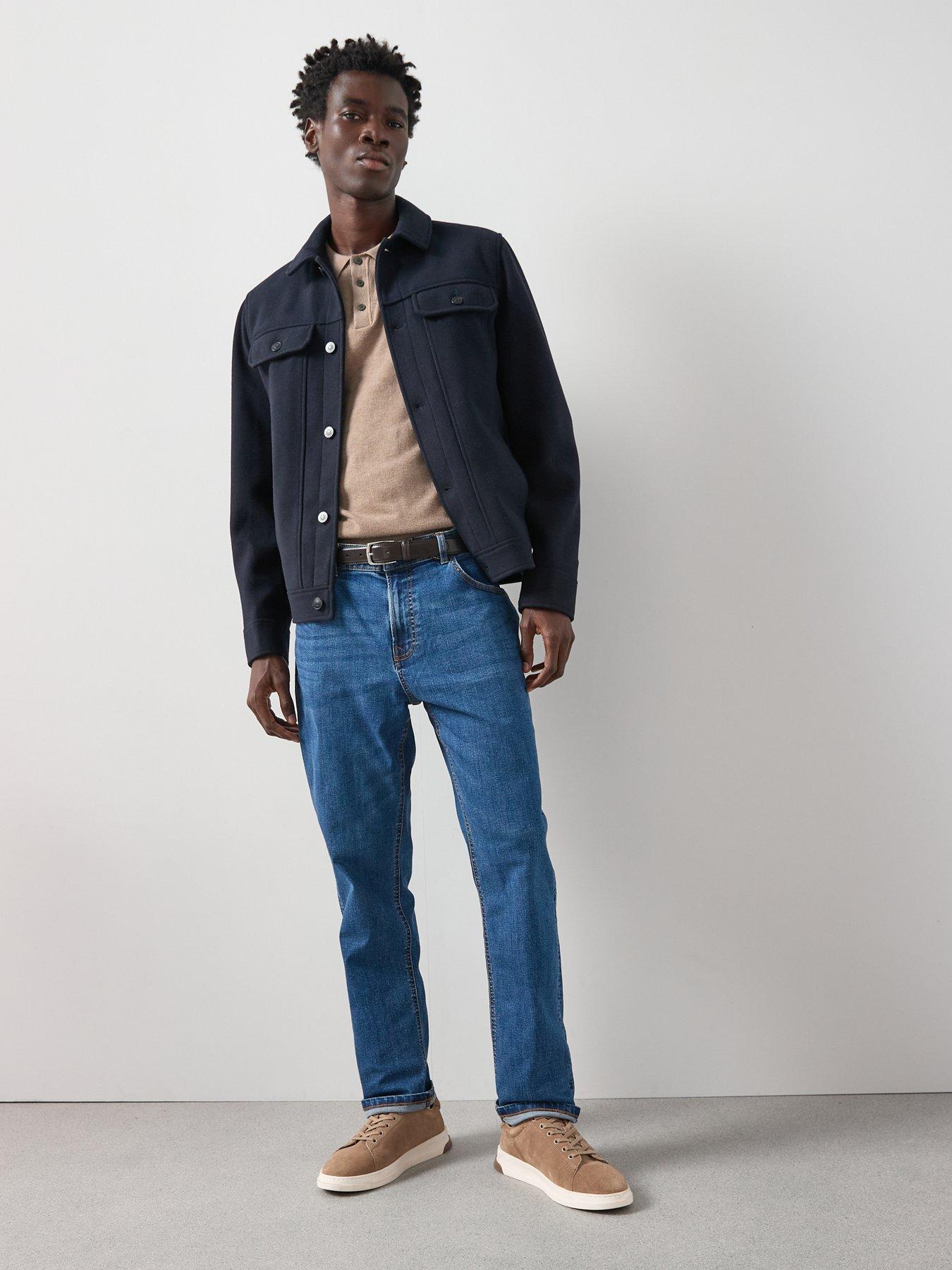Image 3 of 6 of The Very Collection Slim Jeans with Stretch - Mid Blue Wash