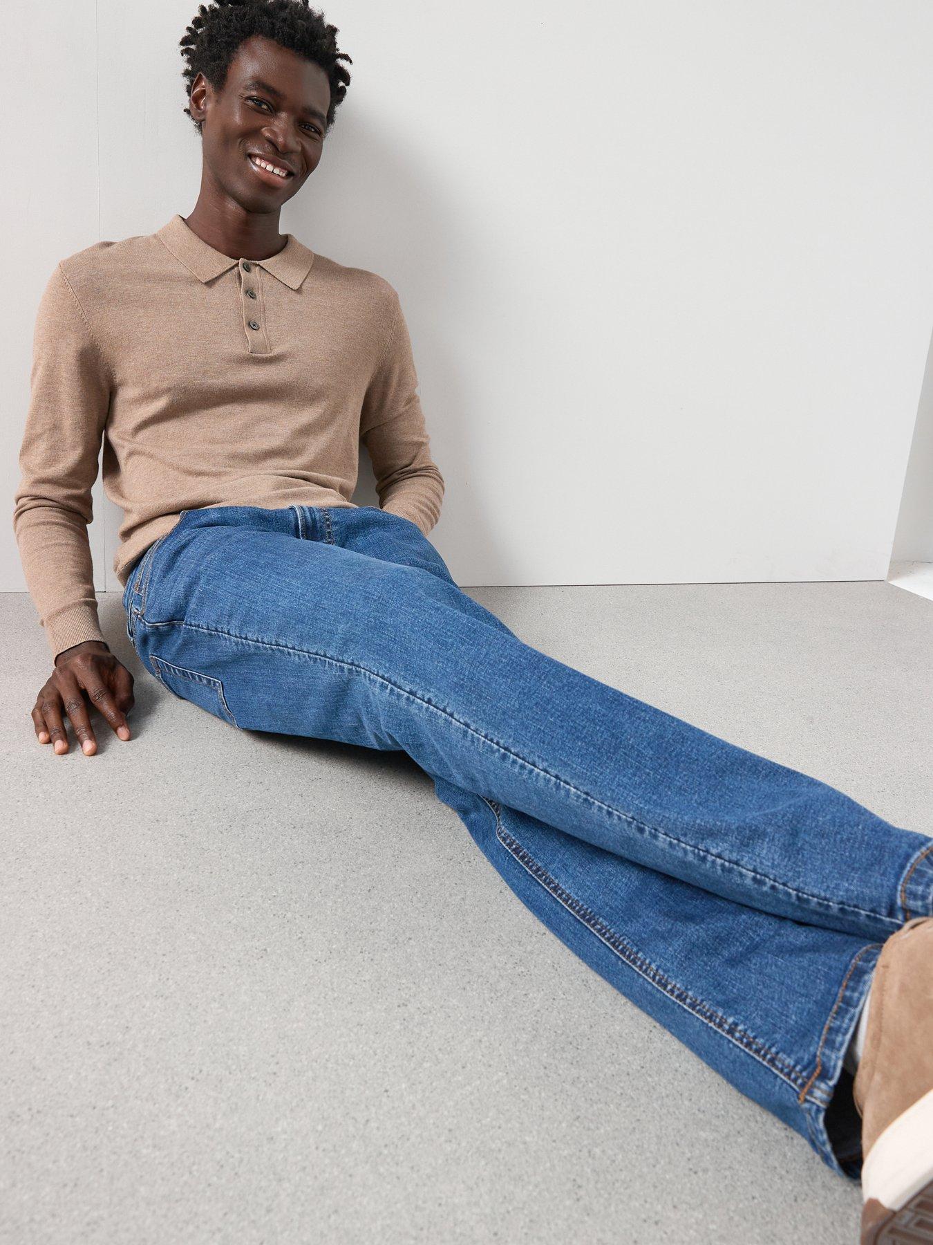 Image 6 of 6 of The Very Collection Slim Jeans with Stretch - Mid Blue Wash