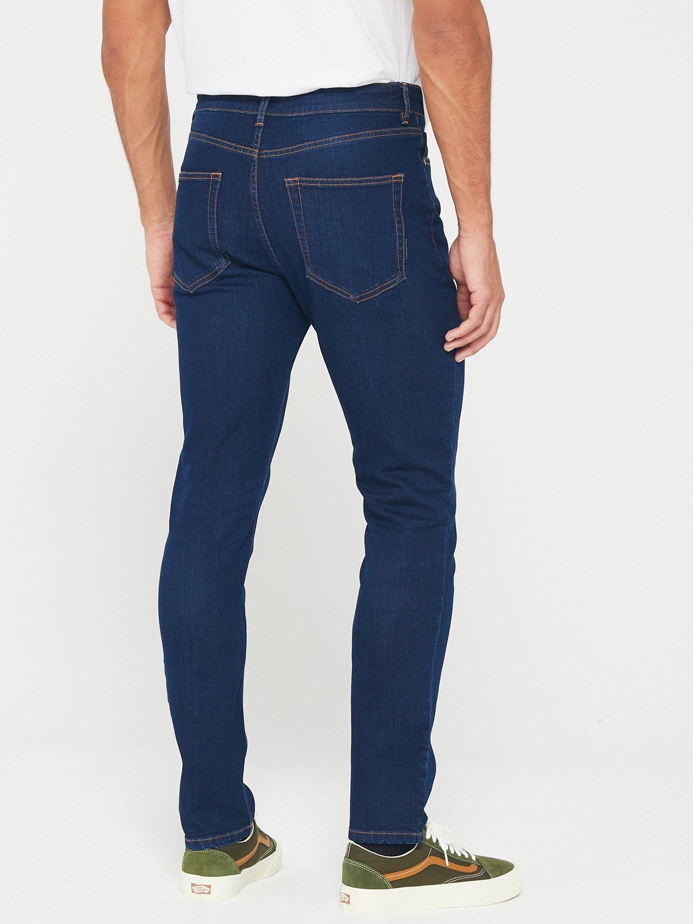 Image 2 of 5 of Everyday Slim Jeans with Stretch - Dark Wash