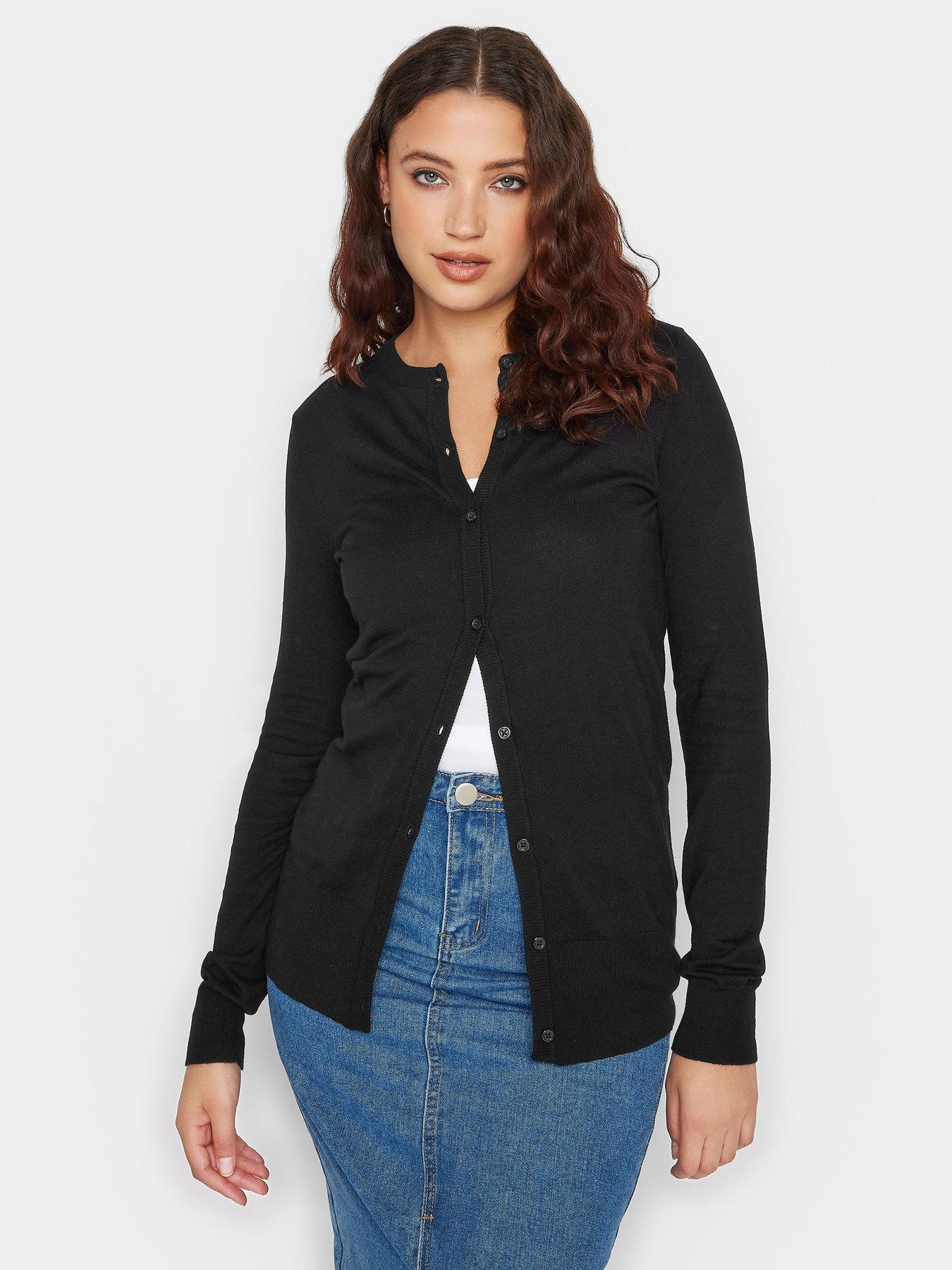 Sosandar Zip Collar Longline Jumper