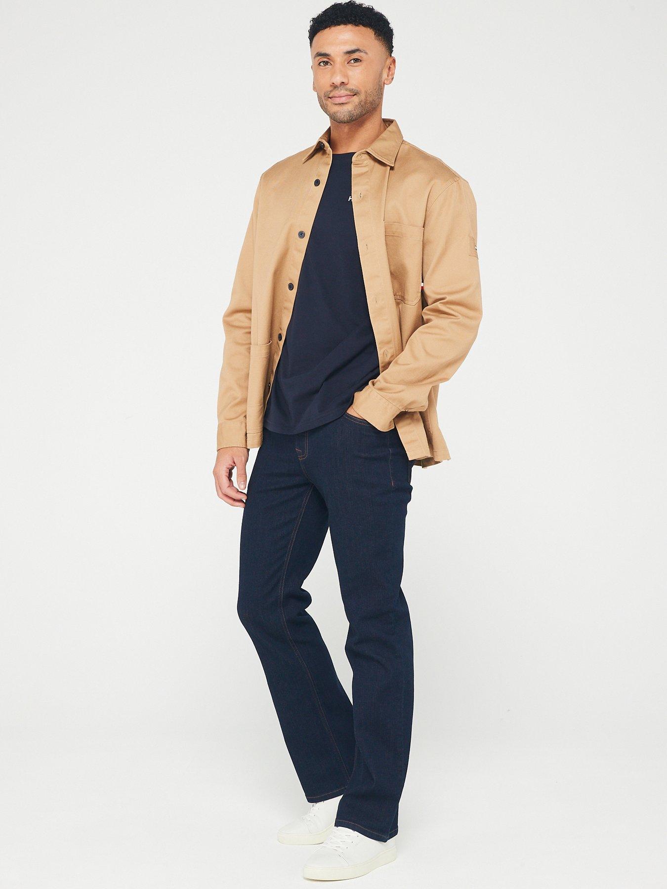 Image 5 of 6 of Very Man Bootcut Jeans with Stretch - Indigo