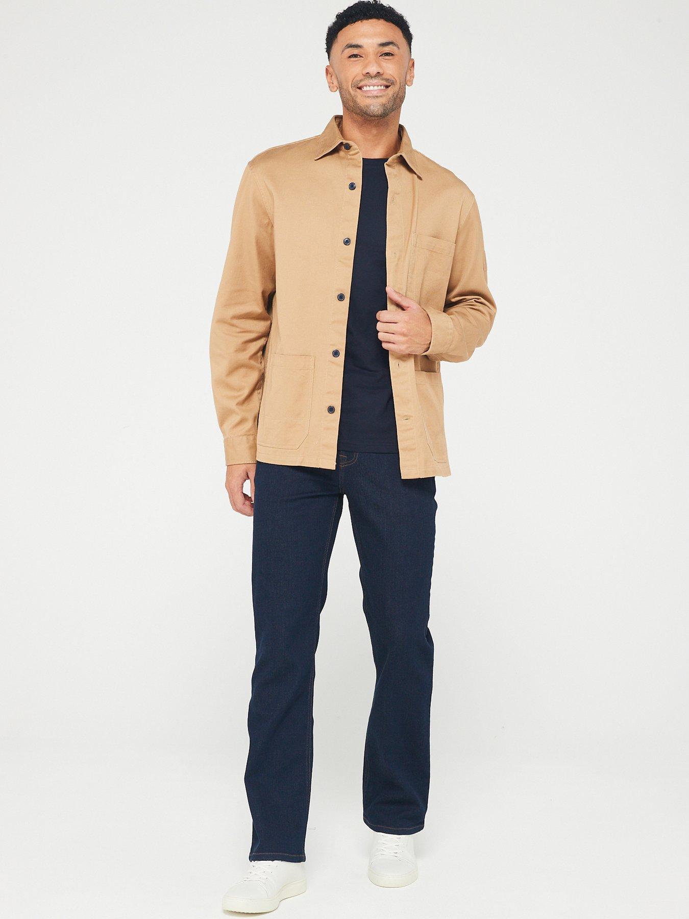 Image 6 of 6 of Very Man Bootcut Jeans with Stretch - Indigo