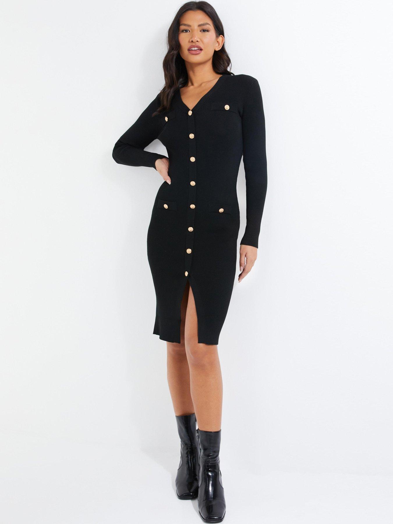 Button jumper clearance dress