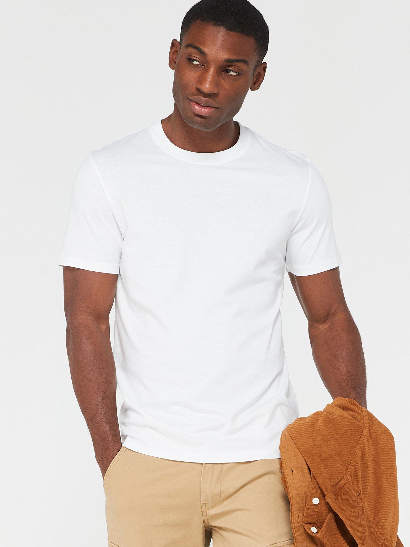 Image 5 of 7 of Very Man Crew T-Shirt (2 Pack)&nbsp;- White