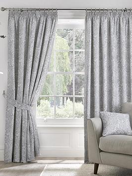 Product photograph of Dreams Drapes Aveline Pencil Pleat Curtains from very.co.uk
