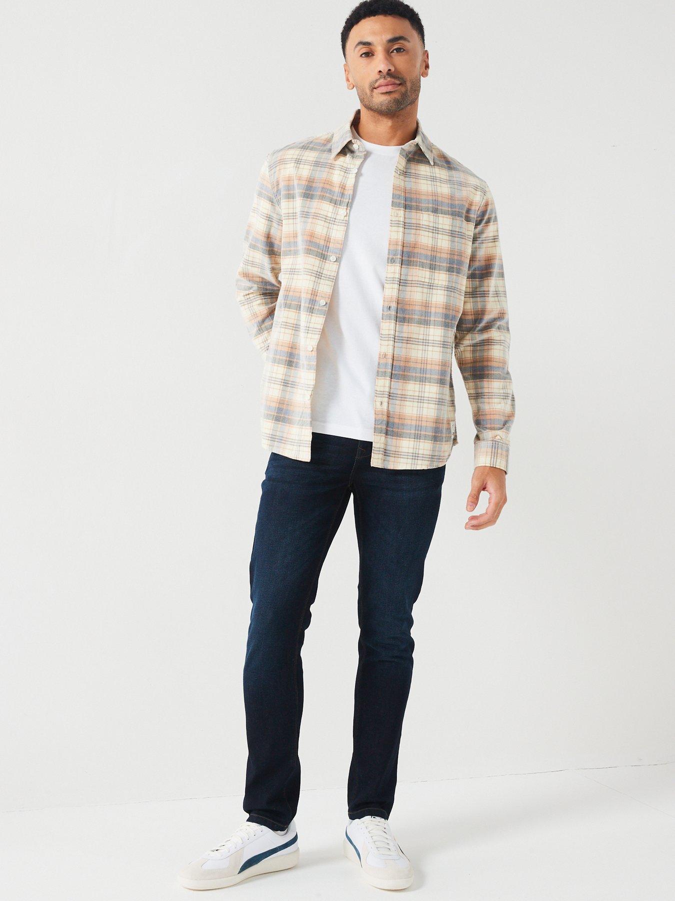 Image 5 of 6 of Very Man Slim Jeans With Stretch - Dark Wash
