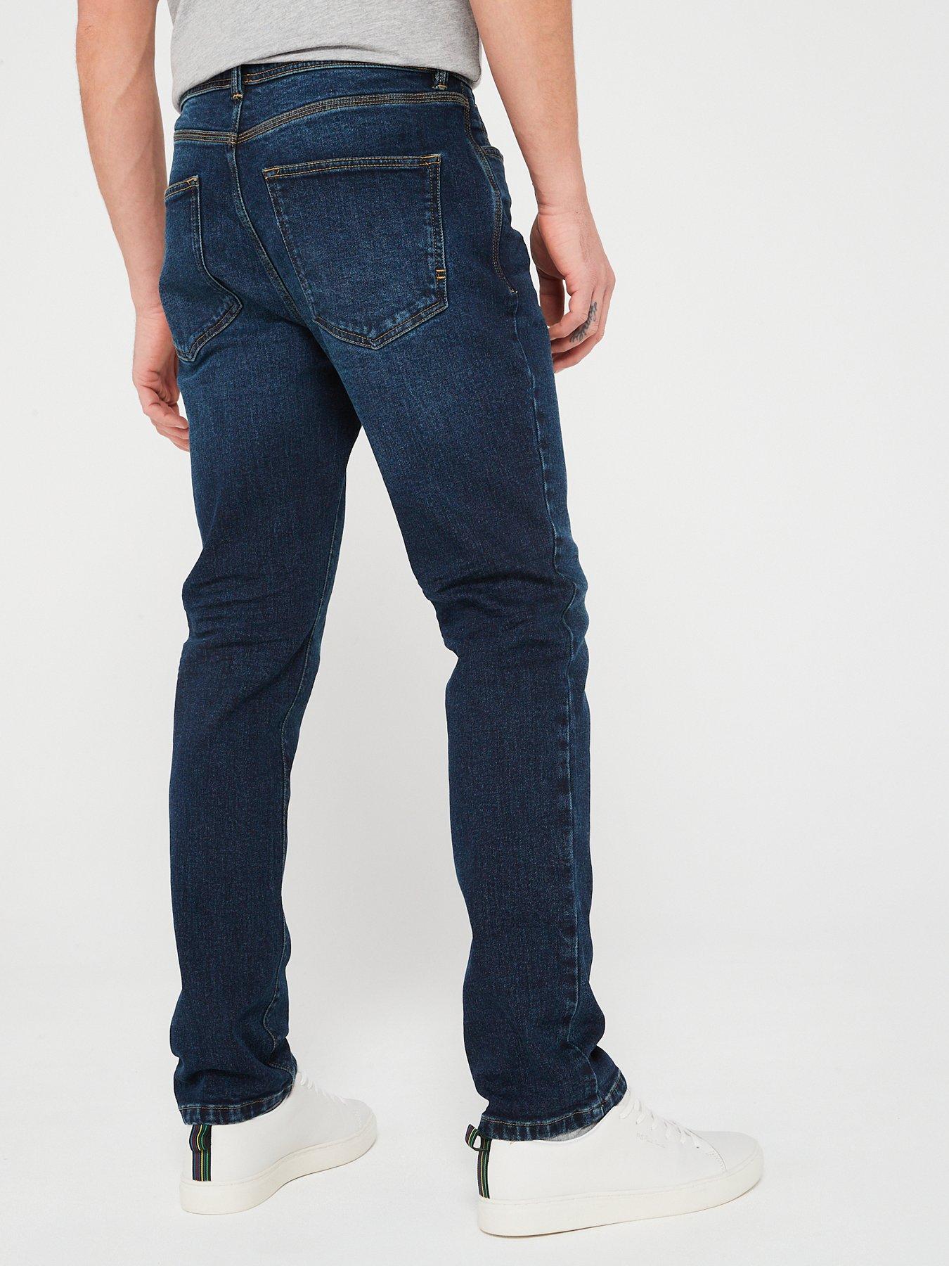 Image 2 of 4 of Very Man Slim Jeans with Stretch - Vintage Wash