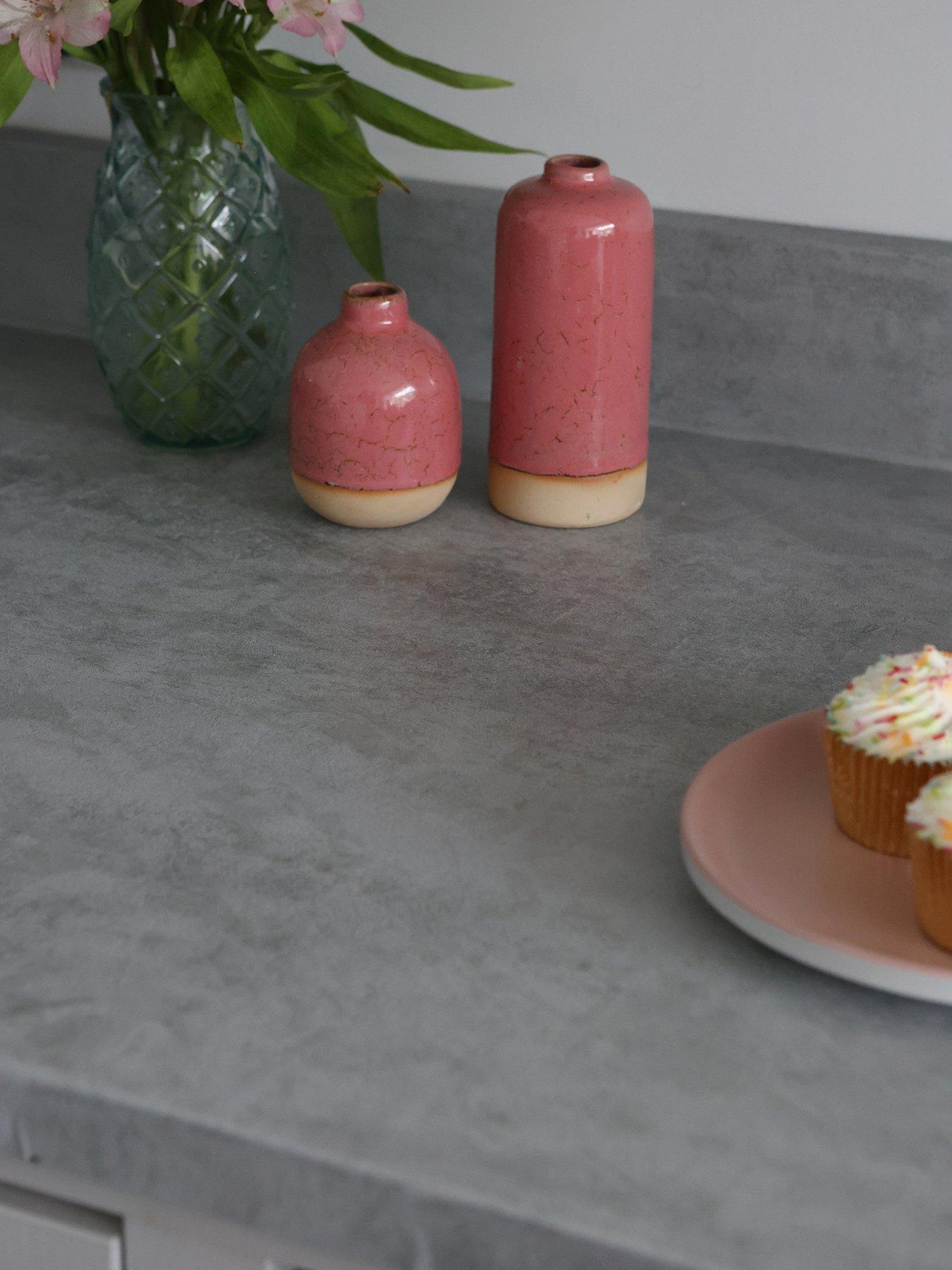 undefined Concrete Grey Self Adhesive Vinyl Wrap Film - 67.5cm x 5m