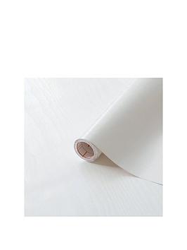 Product photograph of D-c-fix Whitewood Self-adhesive Wood Vinyl Wrap Film Ndash 90 Cm X 5 M from very.co.uk