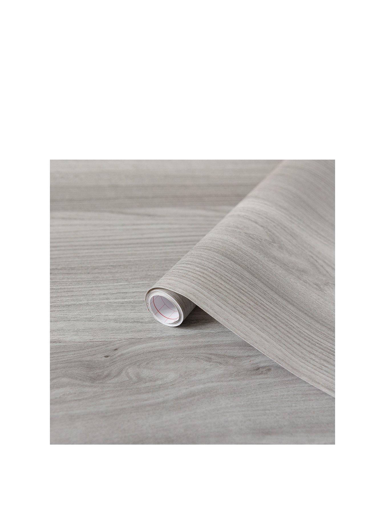 Product photograph of D-c-fix Sangallo Grey Self-adhesive Vinyl Wrap Film Ndash 90 Cm X 2 1 M Roll from very.co.uk