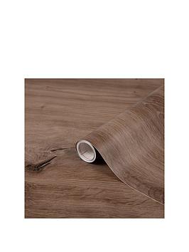 Product photograph of D-c-fix Artisan Oak Self Adhesive Wood Vinyl Wrap Film - 67 5cm X 5m from very.co.uk
