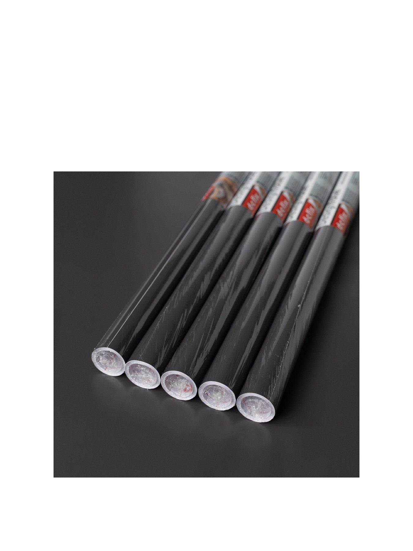 undefined Anthracite Self-Adhesive Vinyl Wrap Film – contains five 67.5 cm x 2 m rolls