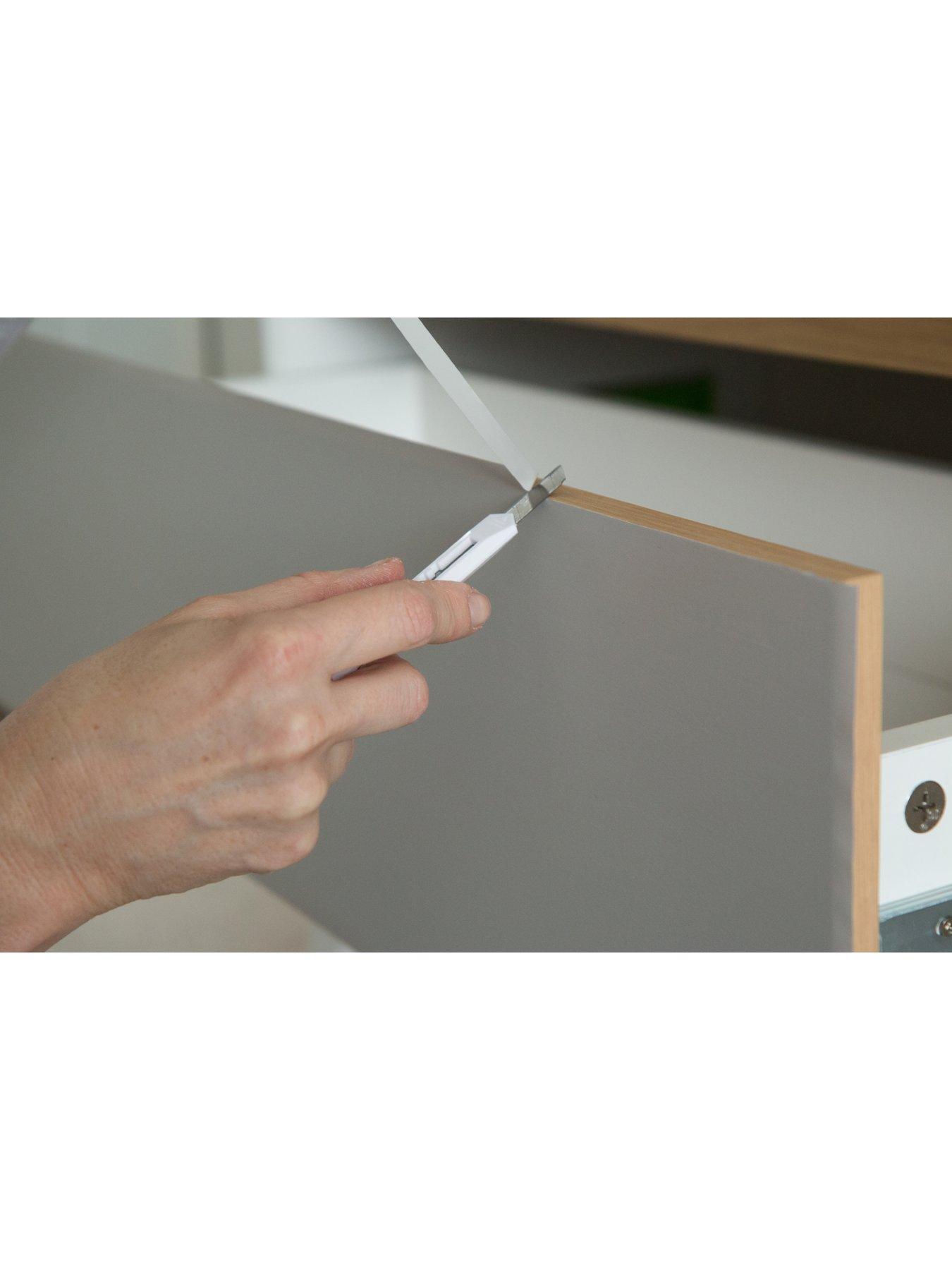 Image 3 of 6 of D-C-Fix Matt Grey Self Adhesive Vinyl Wrap Film - 67.5cm x 5m