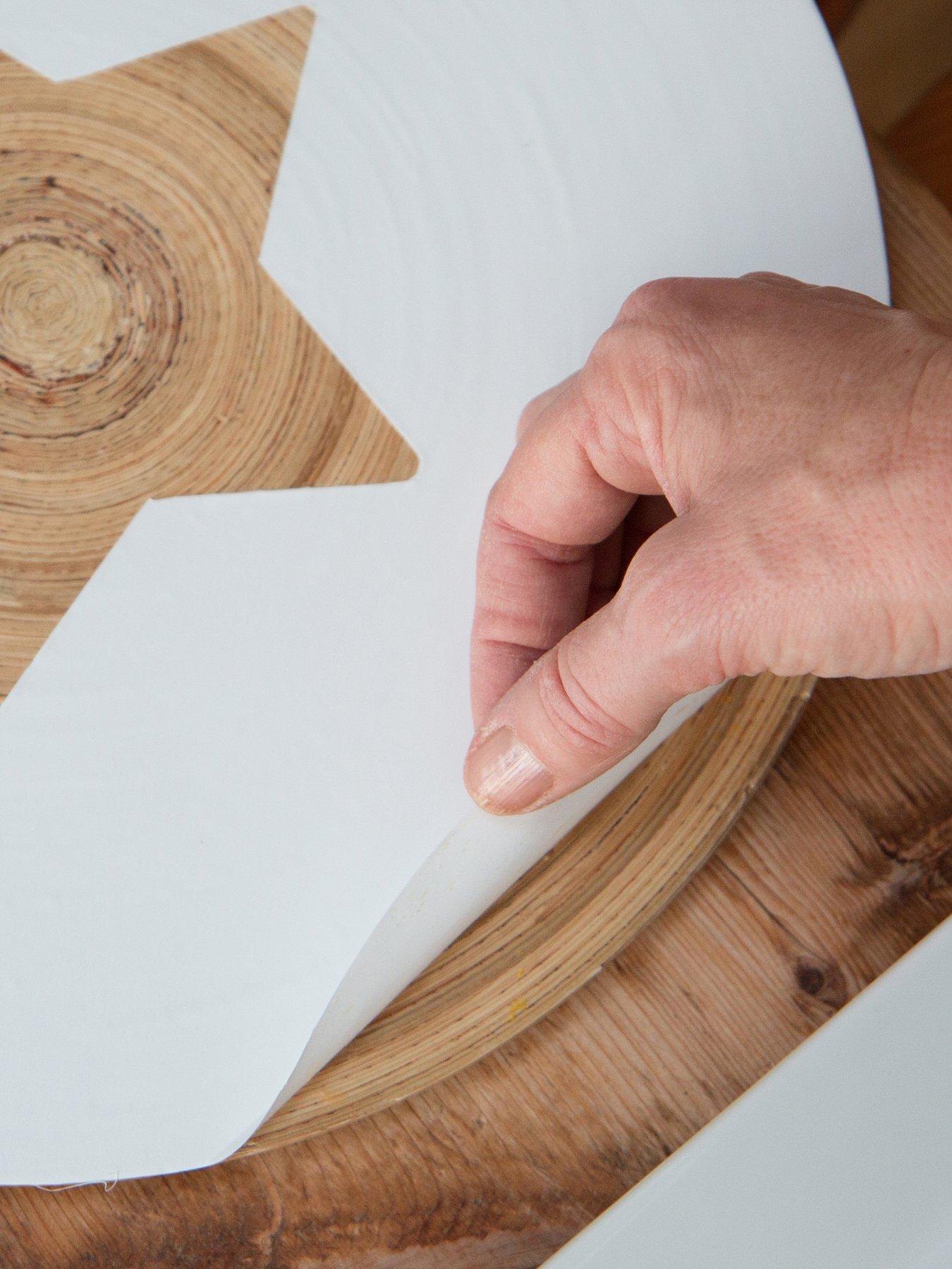 undefined Matt White Self-Adhesive Vinyl Wrap Film – contains three 67.5 cm x 2 m rolls