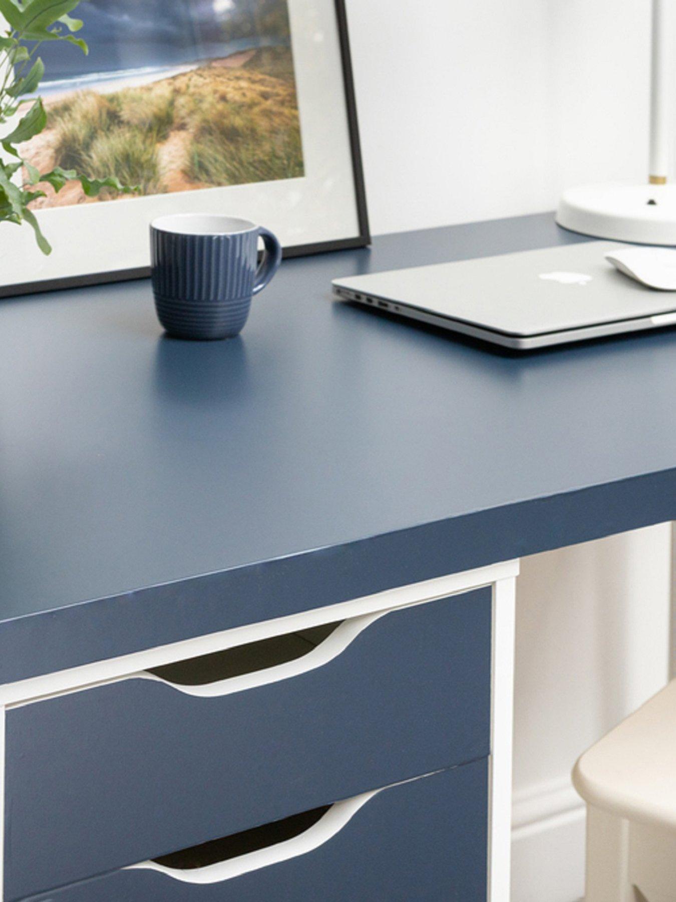 undefined Matt Midnight Navy Self-Adhesive Vinyl Wrap Film – 67.5 cm x 2 m