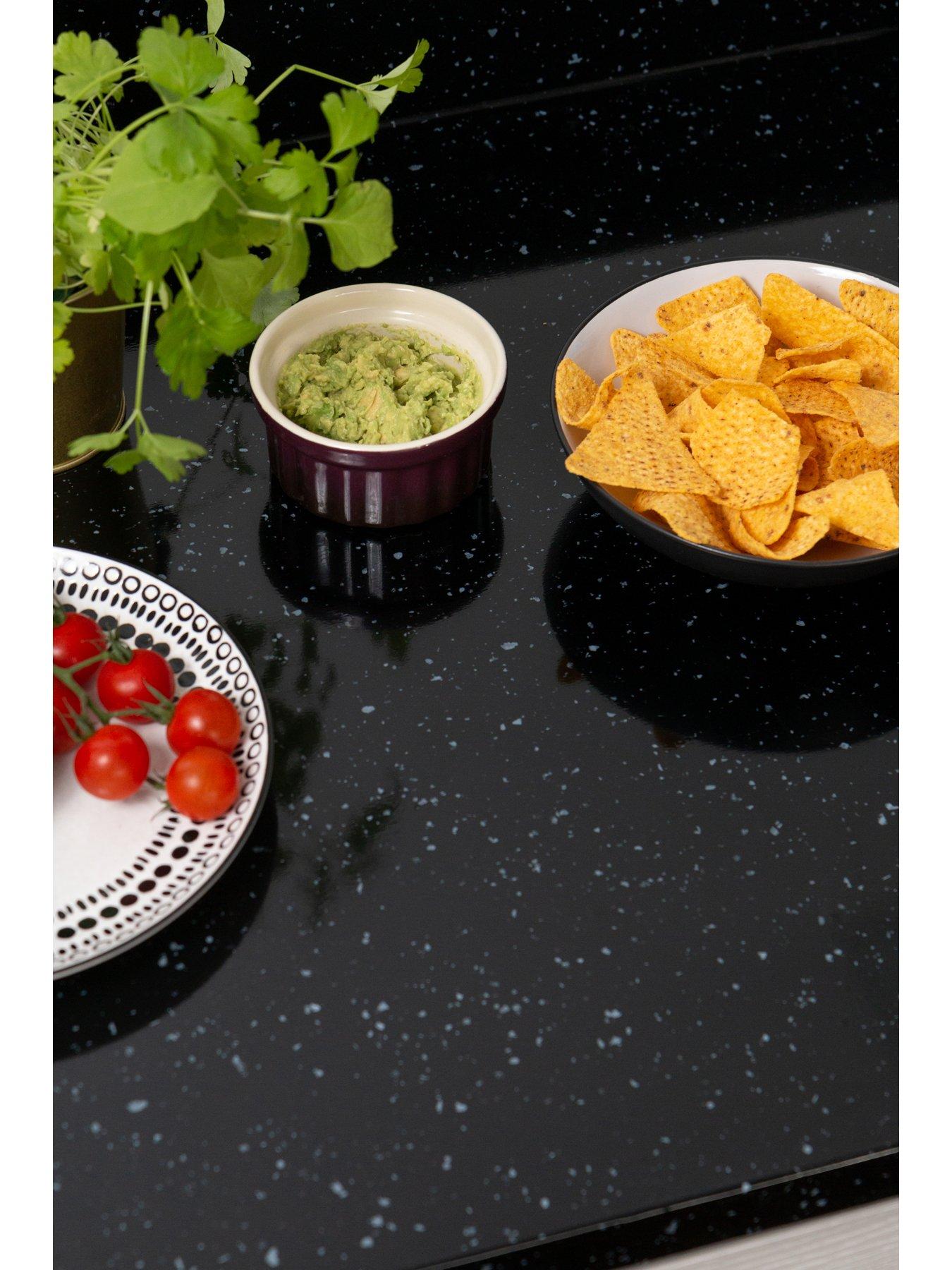 Image 3 of 5 of D-C-Fix Black Granite Quartz Self-Adhesive Vinyl Wrap Film &ndash;67.5 cm x 5 m