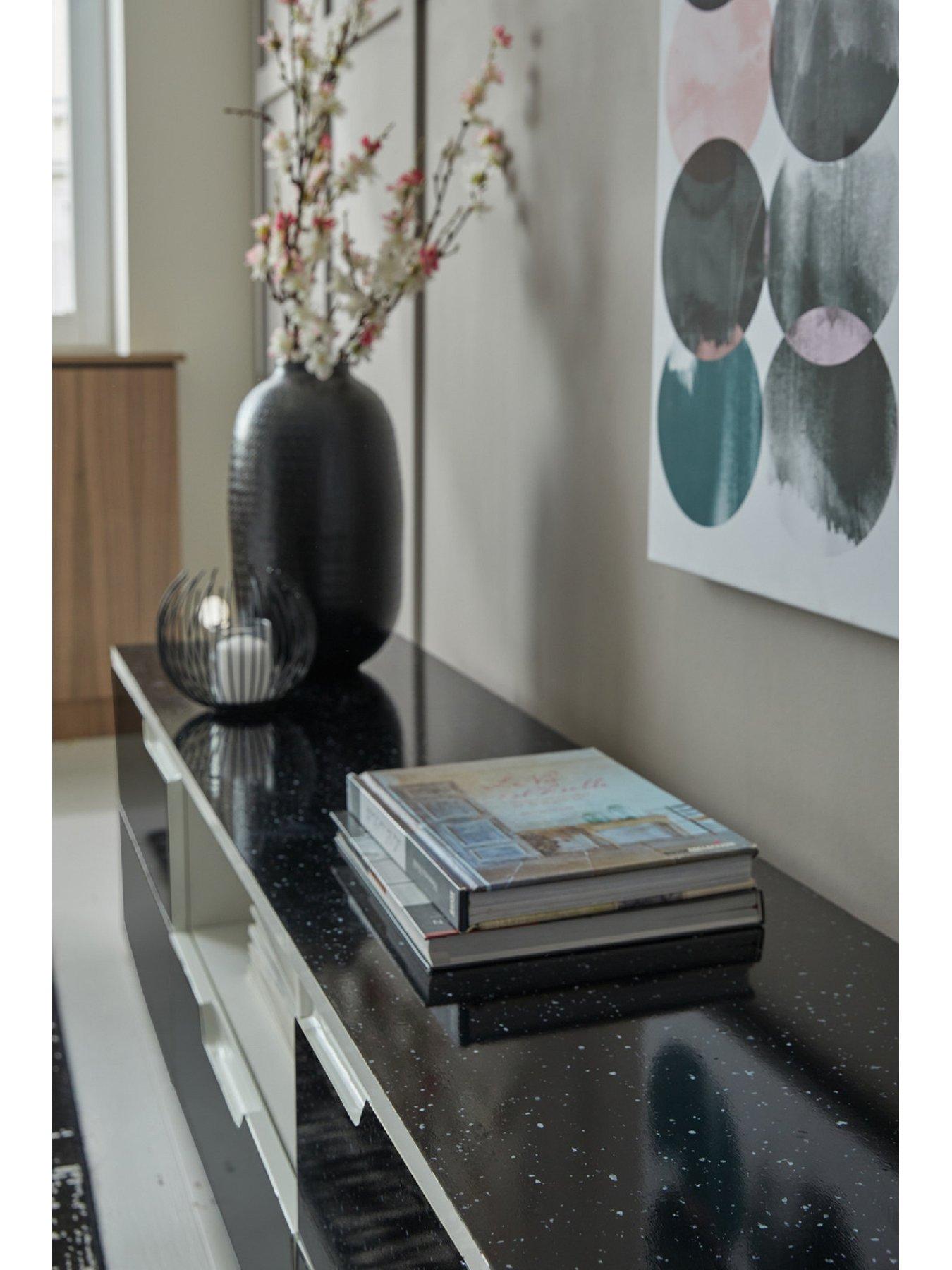 Image 4 of 5 of D-C-Fix Black Granite Quartz Self-Adhesive Vinyl Wrap Film &ndash;67.5 cm x 5 m