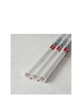 Product photograph of D-c-fix Concrete White Self-adhesive Vinyl Wrap Film Ndash Set Of Three 67 5 Cm X 2 M Rolls from very.co.uk