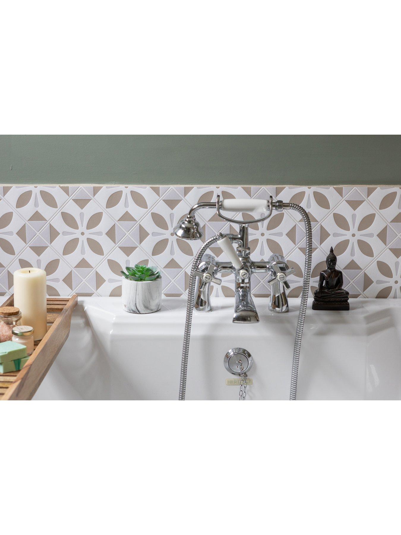 Product photograph of D-c-fix Oriental Element 3d Waterproof Splashback Wallpaper - 67 5cm X 4m from very.co.uk