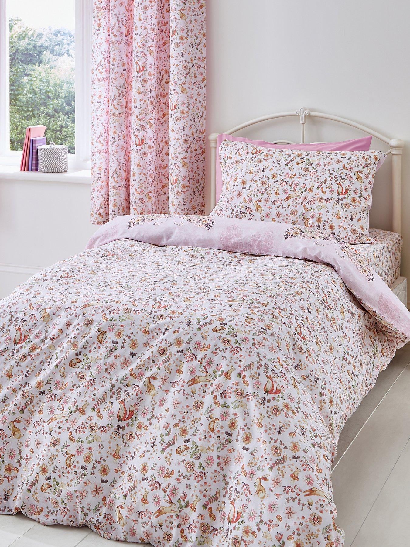 Image 3 of 6 of Catherine Lansfield Enchanted Butterfly Duvet Cover Set - Pink