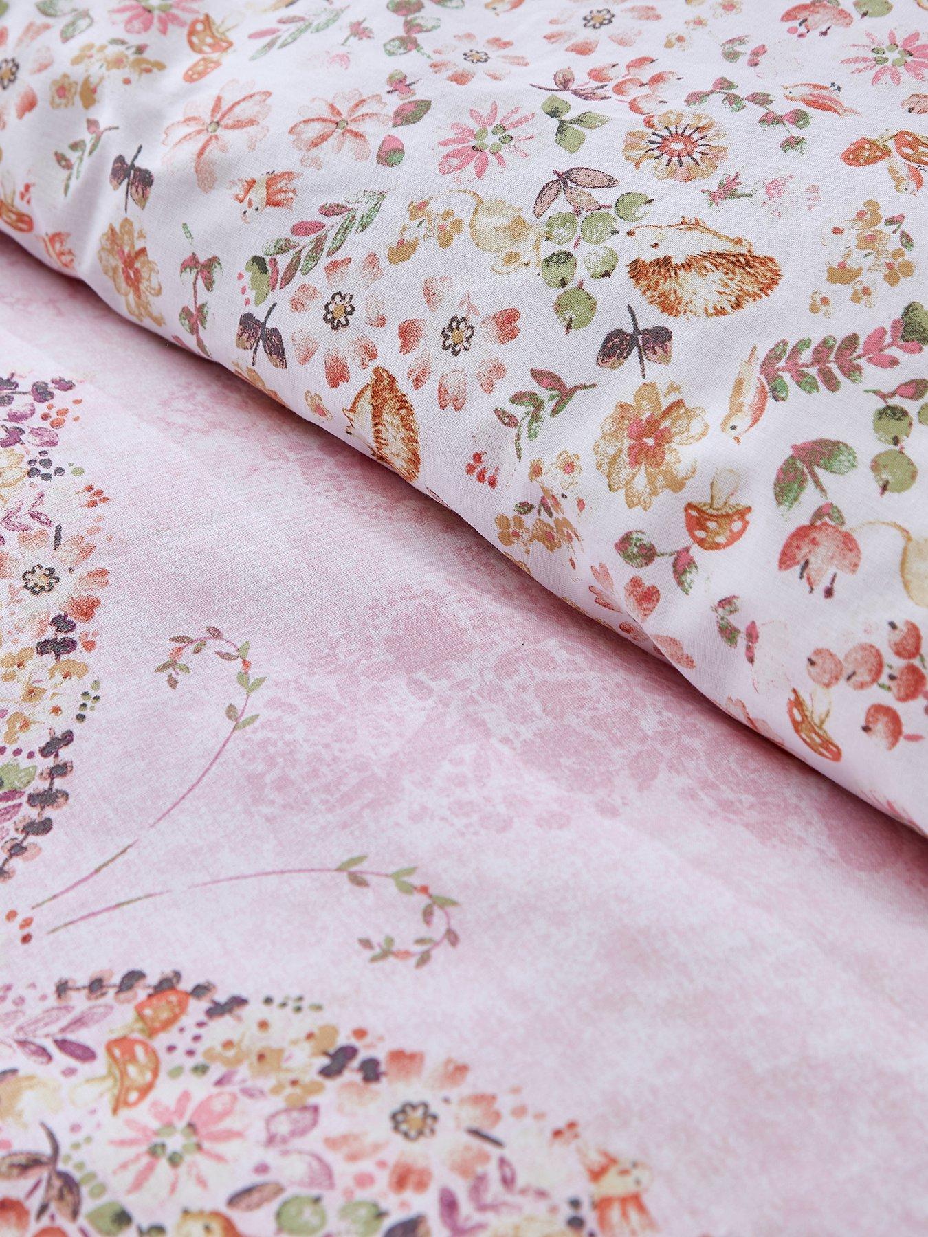 Image 5 of 6 of Catherine Lansfield Enchanted Butterfly Duvet Cover Set - Pink