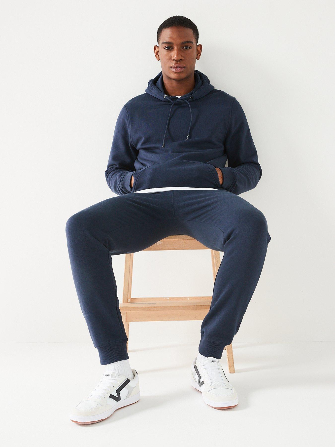 Image 6 of 6 of Very Man Essential Overhead Hoody - Navy