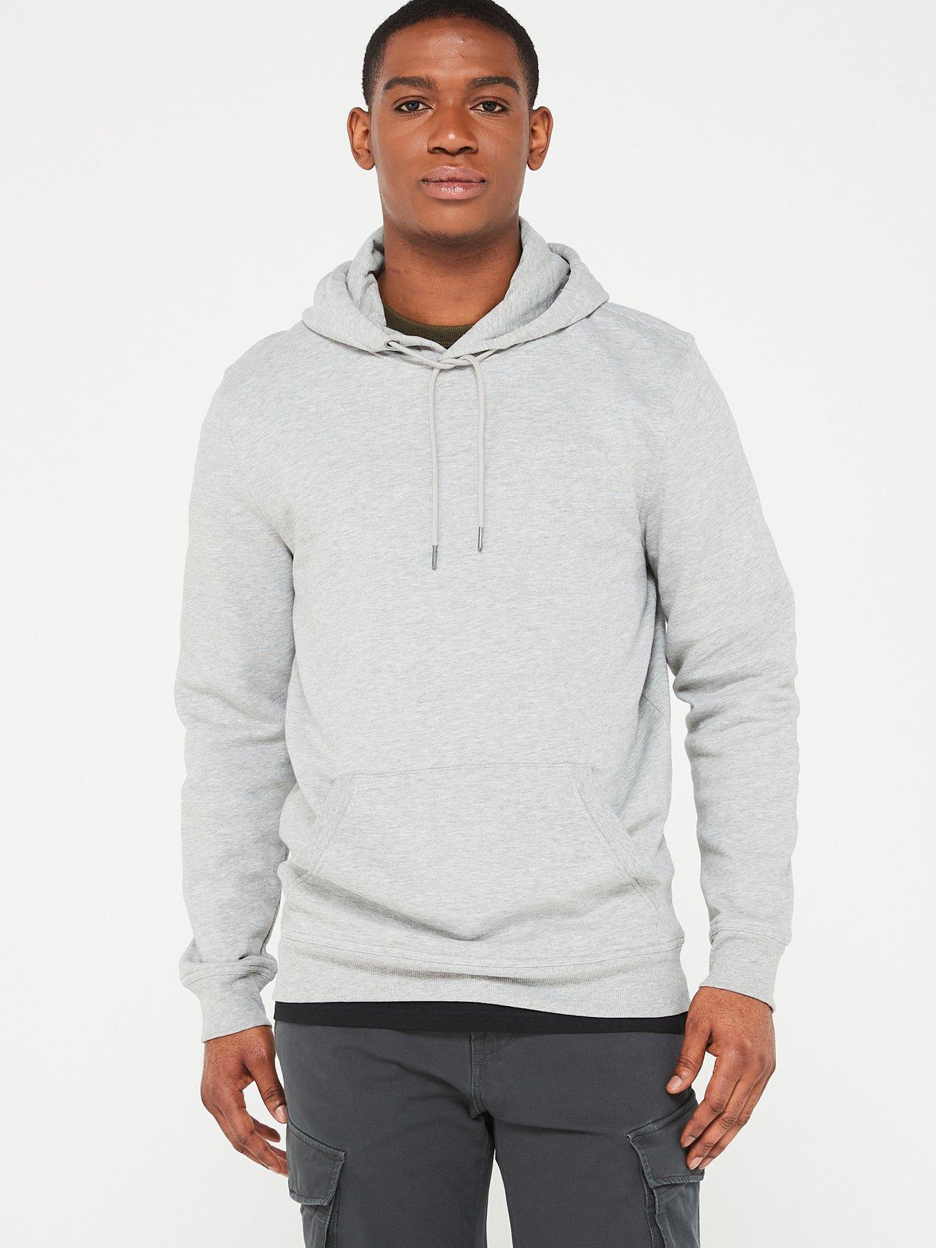 undefined Essential Overhead Hoody - Grey Marl