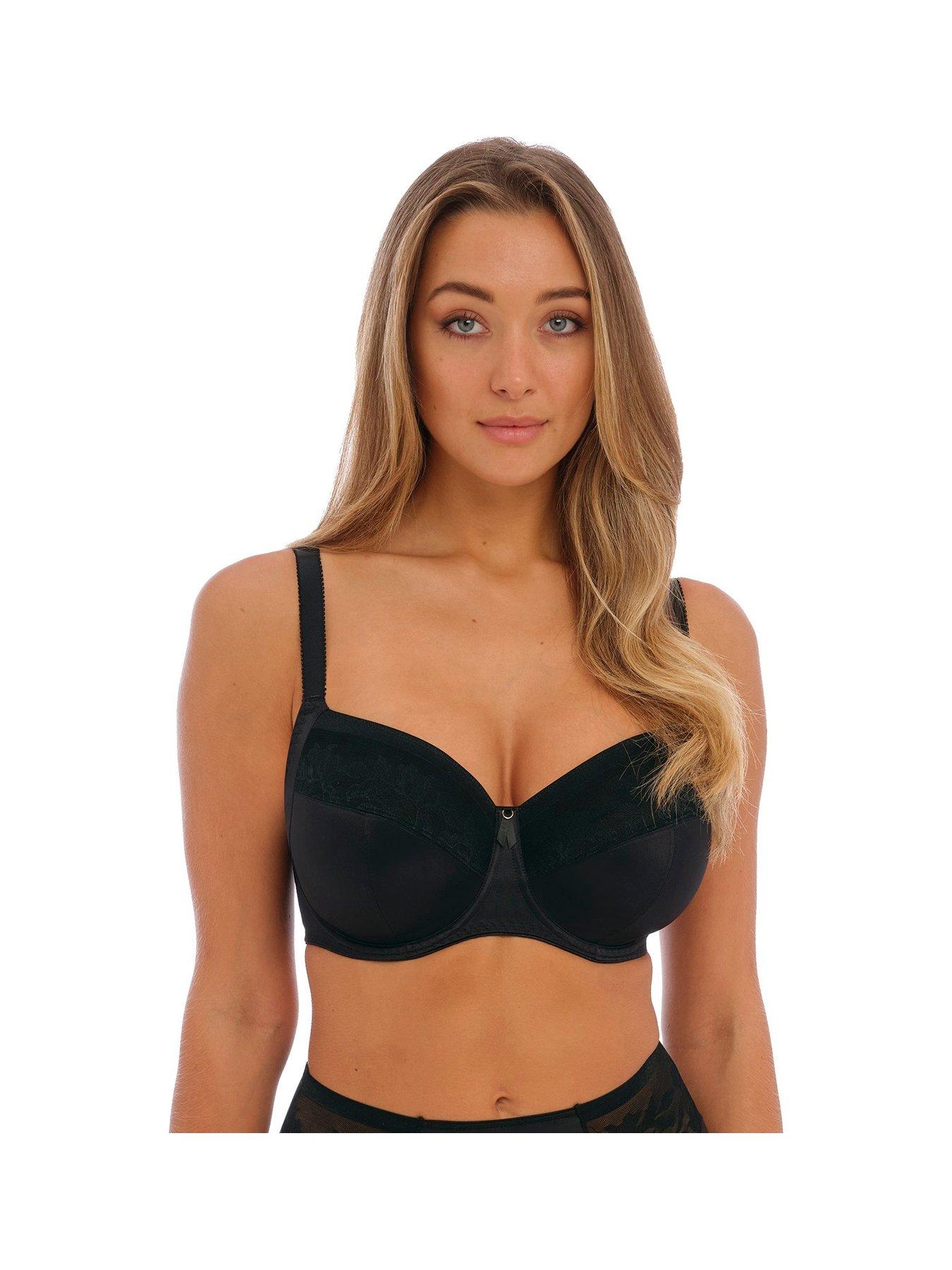 Pour Moi Rosalind Full Cup Underwired Bra - Black