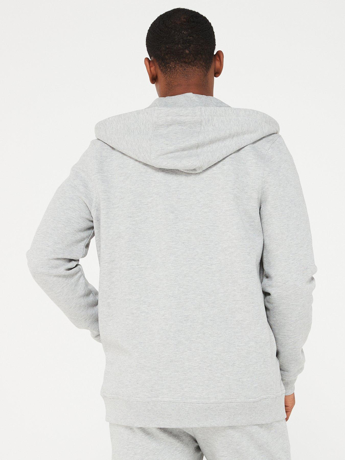 Image 2 of 6 of Very Man Essential Zip Through Hoody -&nbsp;Grey Marl